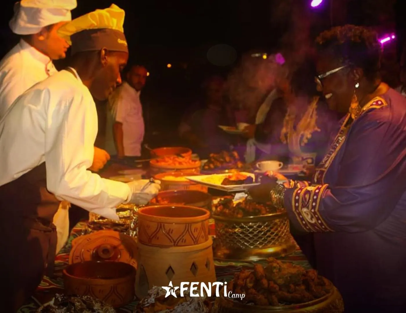 Food and drinks in Fenti Nubian Resort