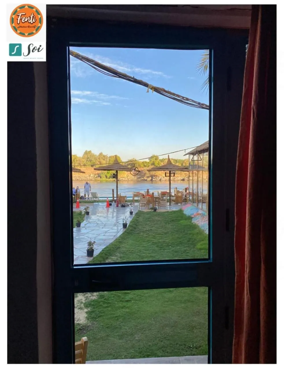 Swimming pool in Fenti Nubian Resort