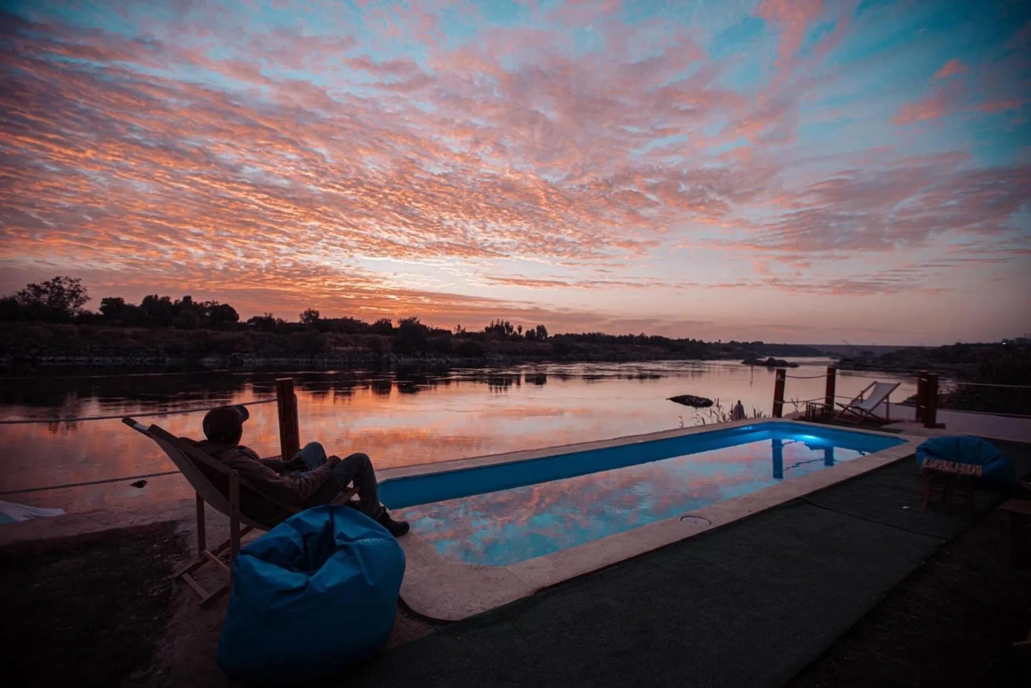 River view in Fenti Nubian Resort