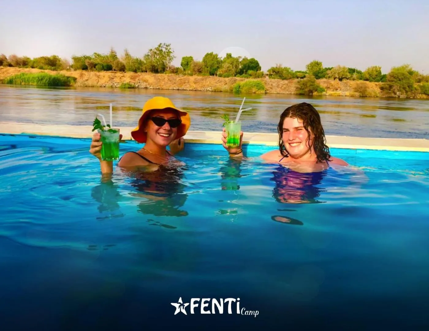 Swimming pool in Fenti Nubian Resort