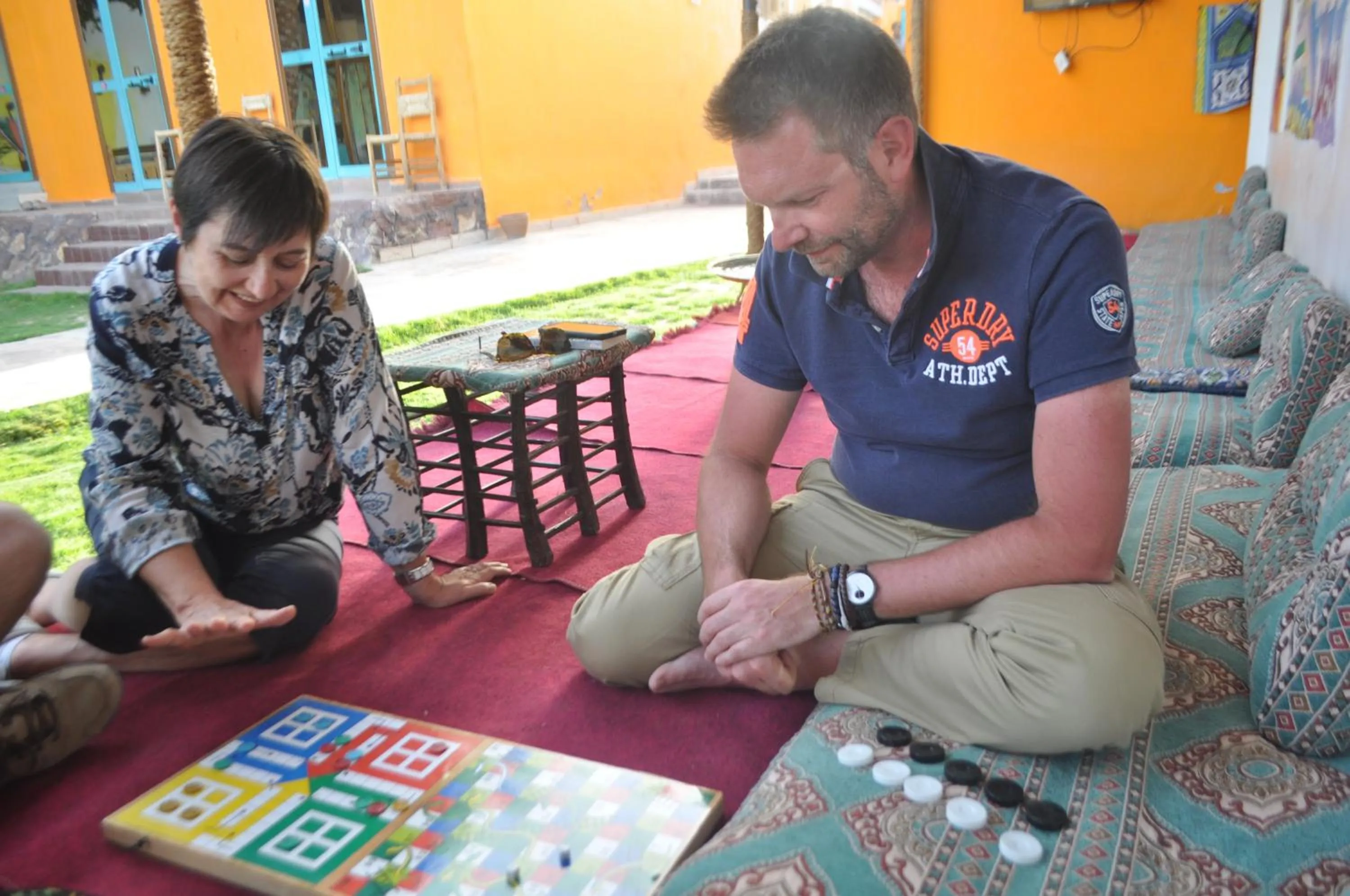 Seating area in Fenti Nubian Resort