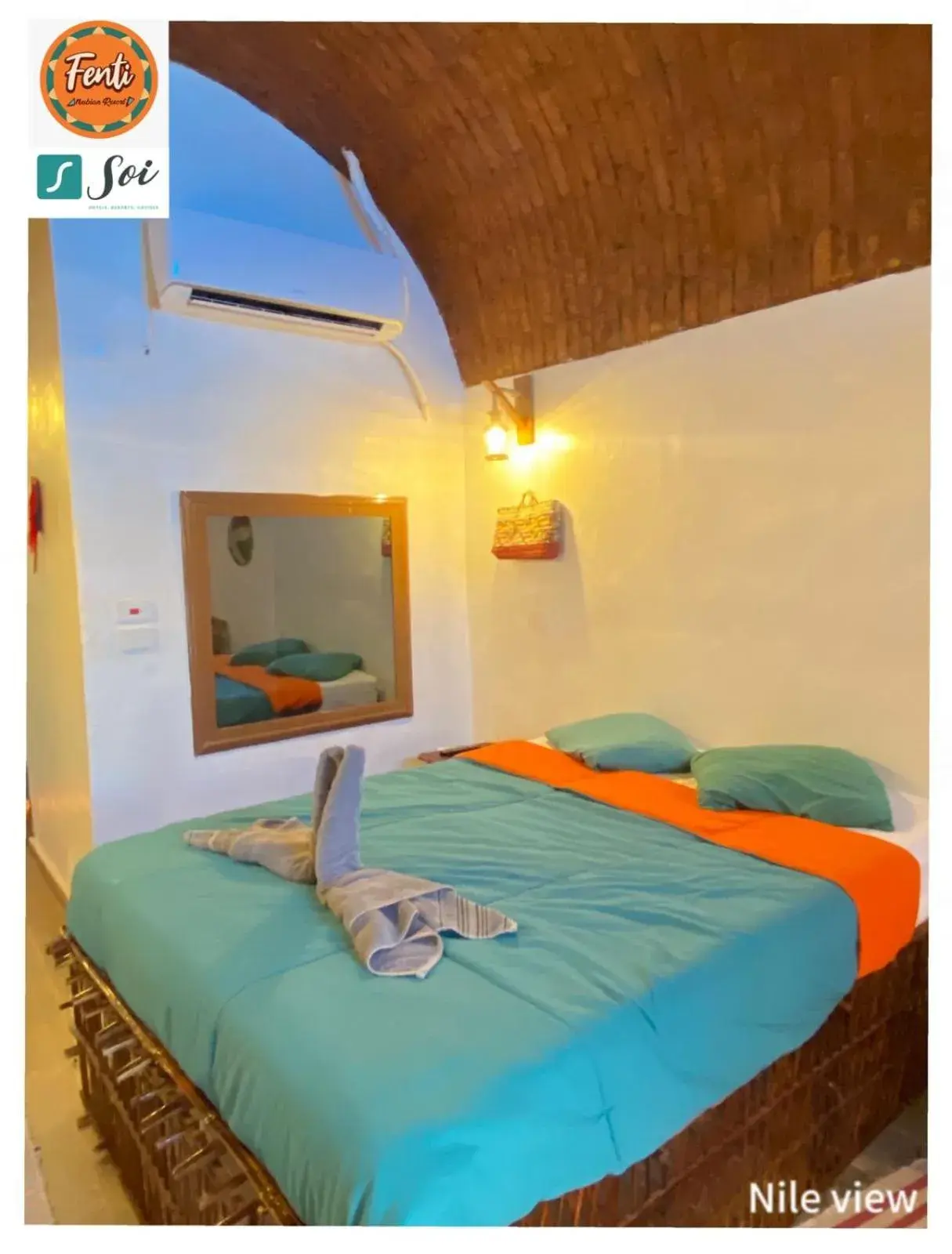 King Room with Sea View in Fenti Nubian Resort King Room with Sea View in Fenti Nubian Resort