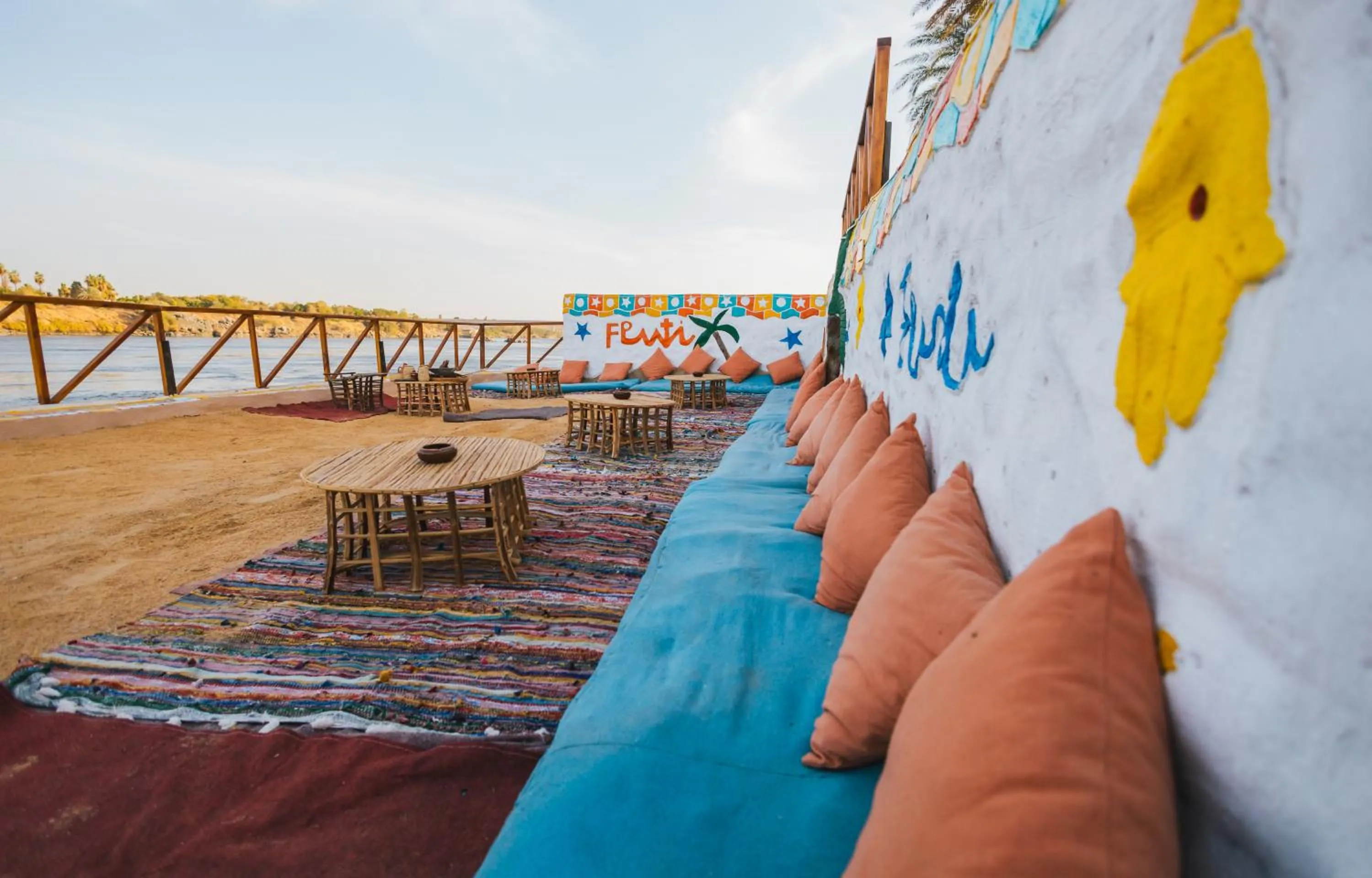 Seating area in Fenti Nubian Resort