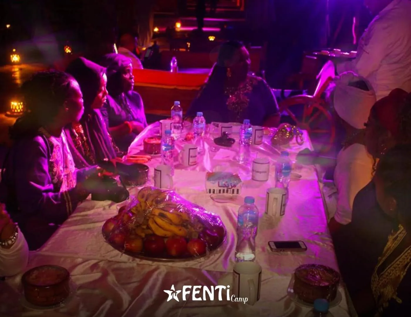 Food and drinks in Fenti Nubian Resort