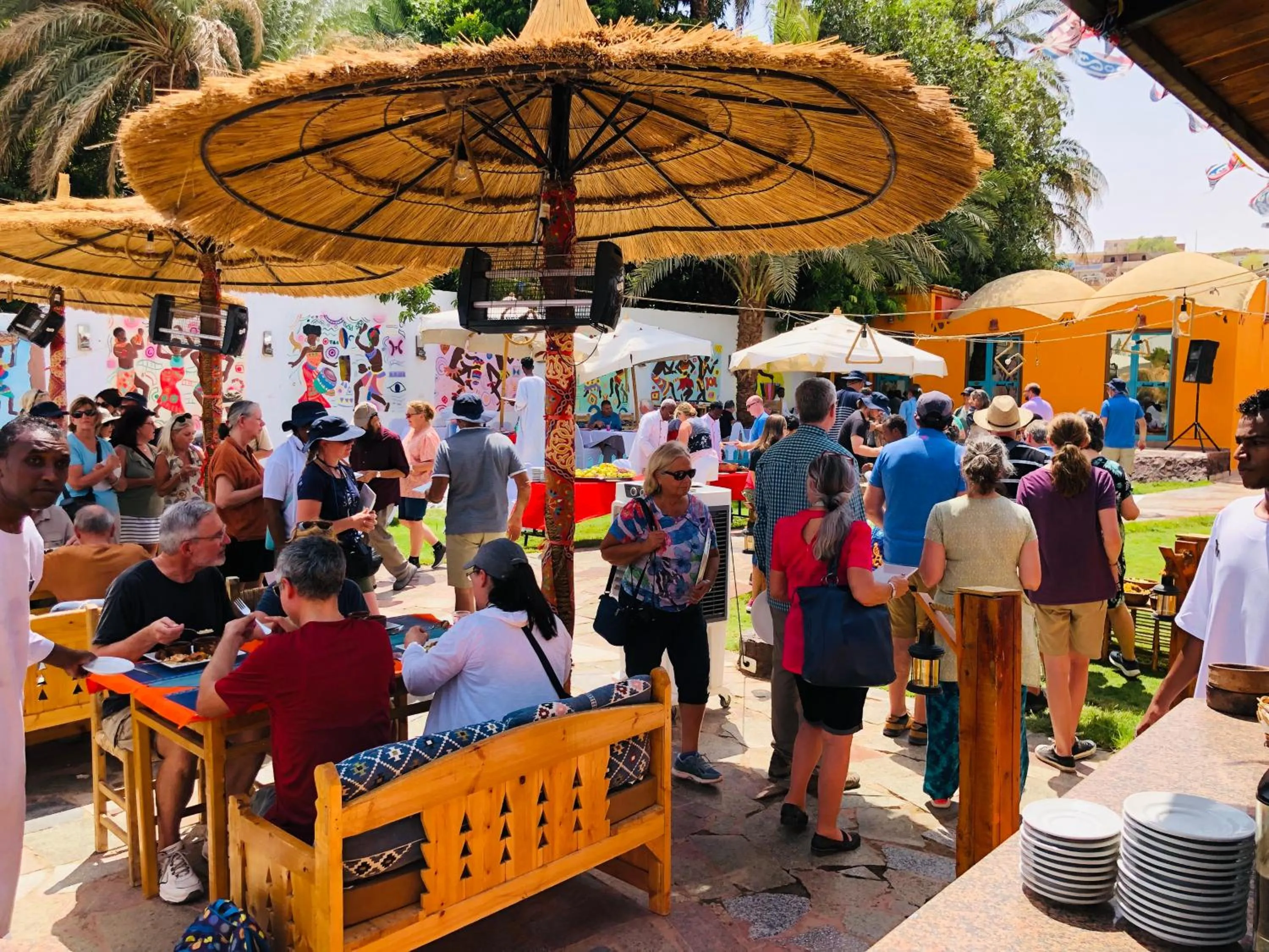 Restaurant/places to eat in Fenti Nubian Resort