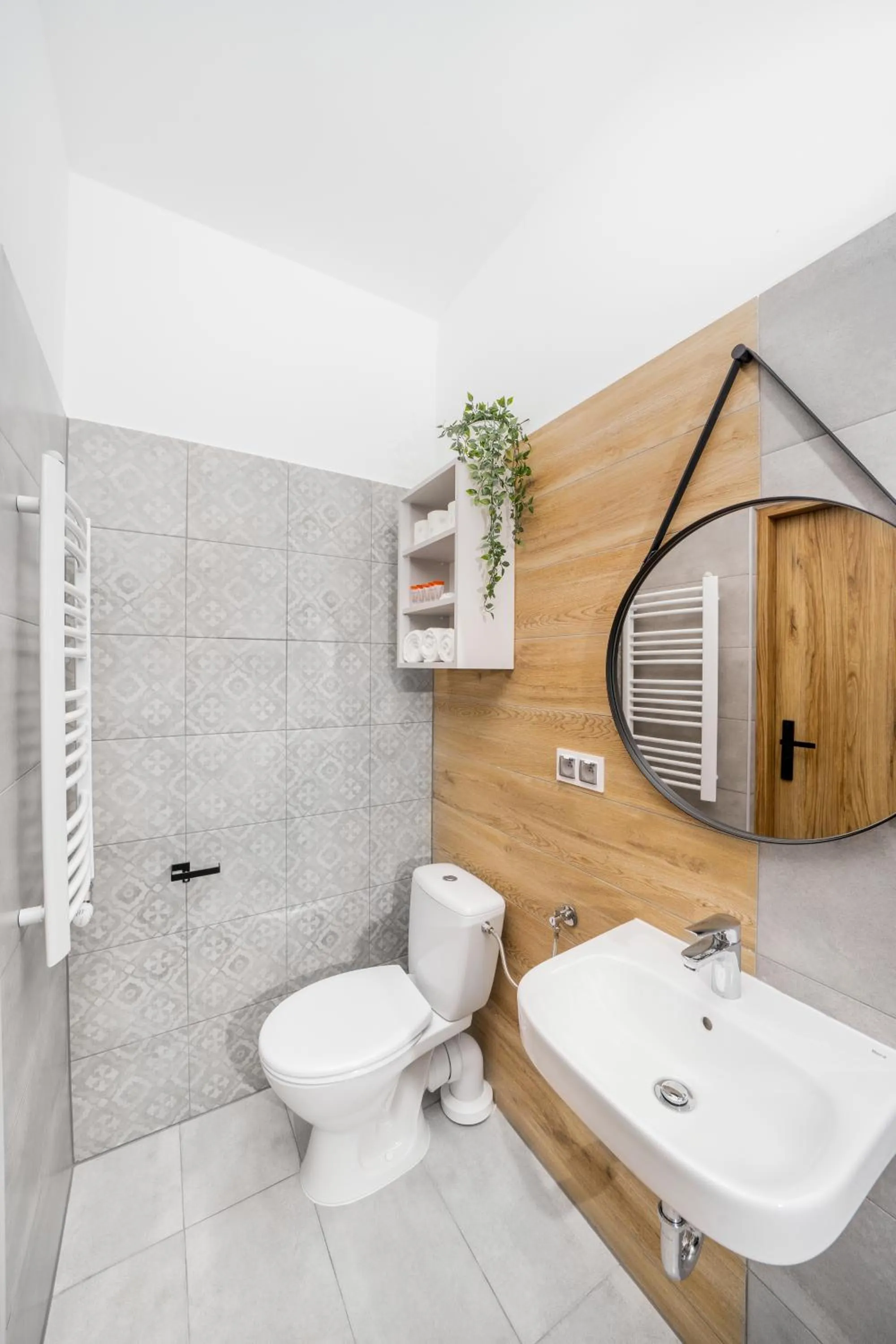 Bathroom in Na Fursie Apartments & Rooms