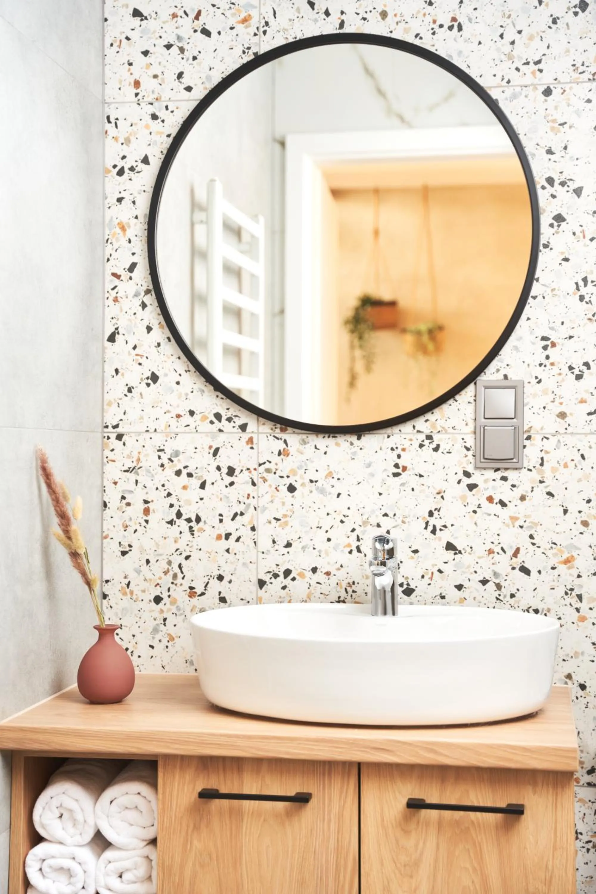 Bathroom in Na Fursie Apartments & Rooms