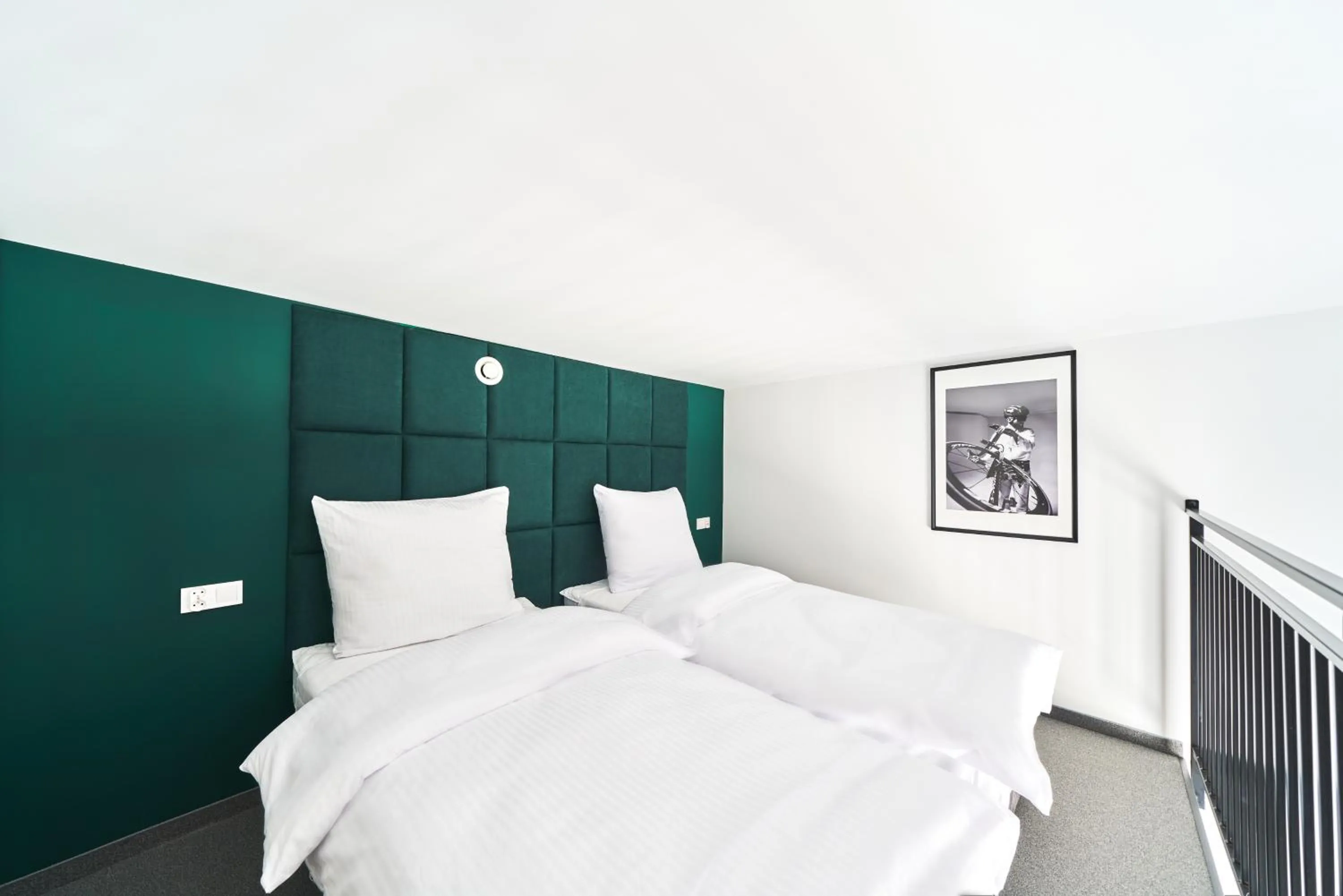 Bed in Na Fursie Apartments & Rooms