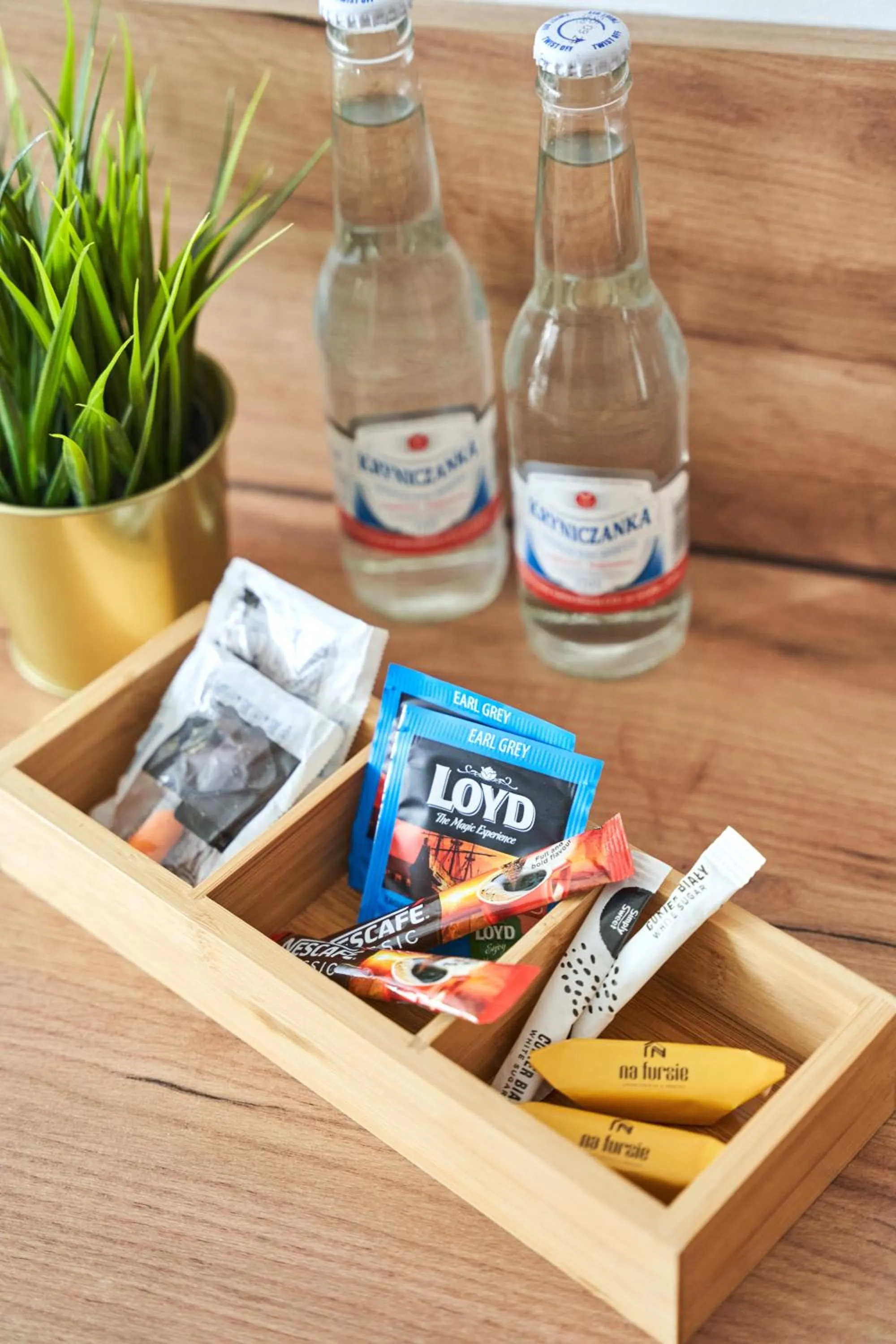 Coffee/tea facilities in Na Fursie Apartments & Rooms