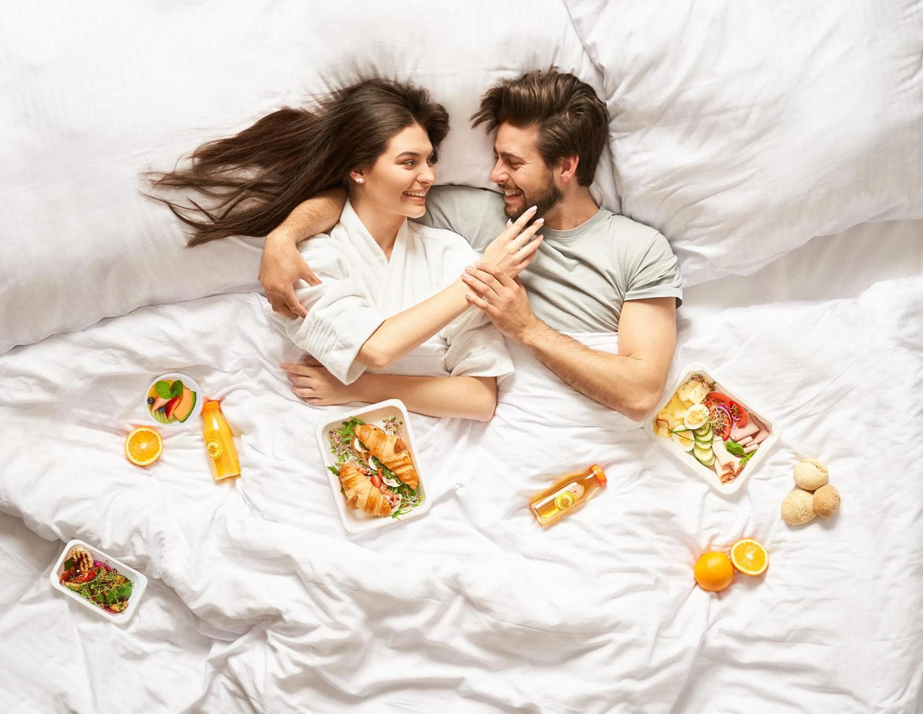 Food and drinks, Bed in Na Fursie Apartments & Rooms