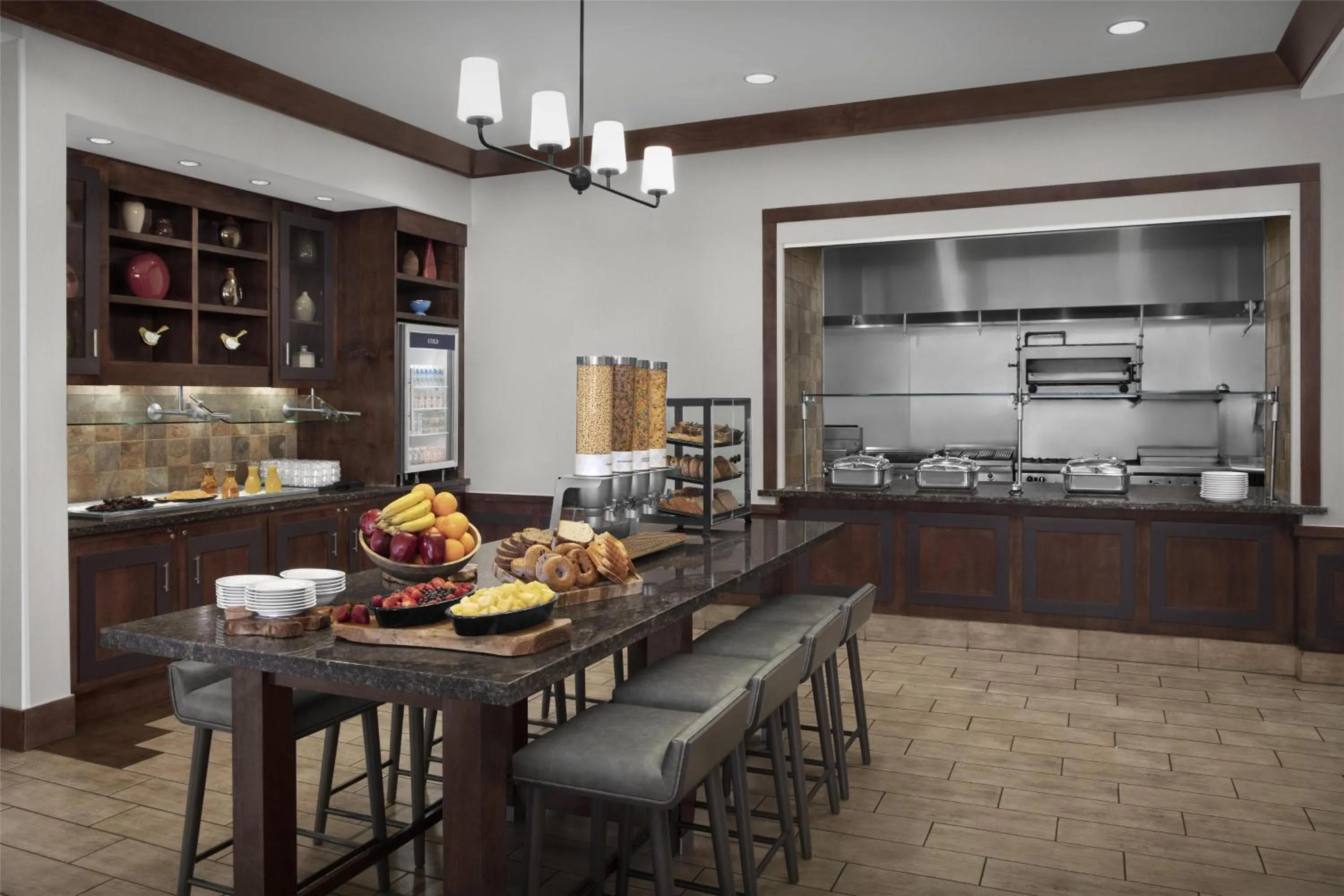 Breakfast in Hilton Garden Inn Oklahoma City/Bricktown