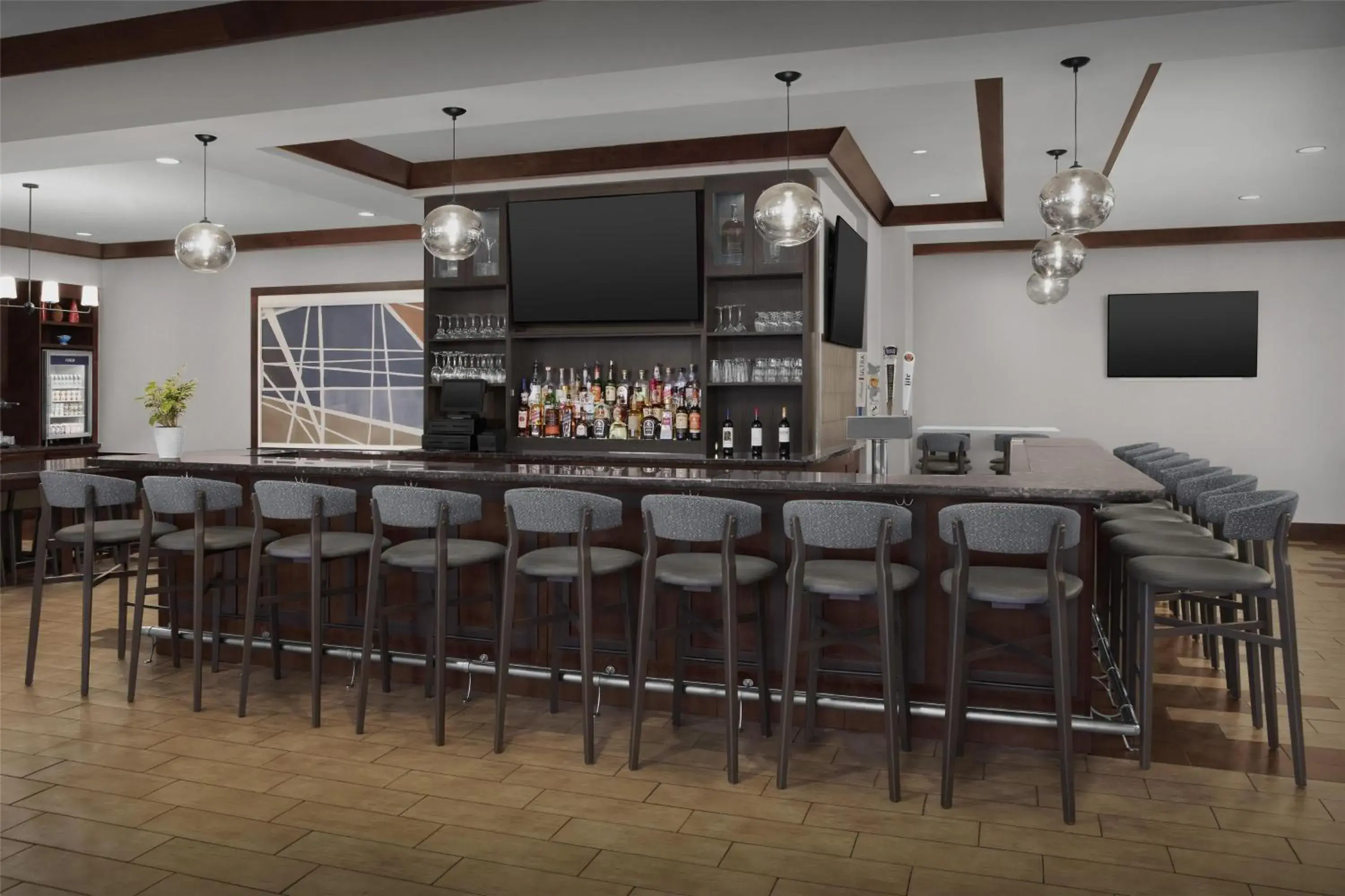 Lounge or bar in Hilton Garden Inn Oklahoma City/Bricktown Lounge or bar in Hilton Garden Inn Oklahoma City/Bricktown