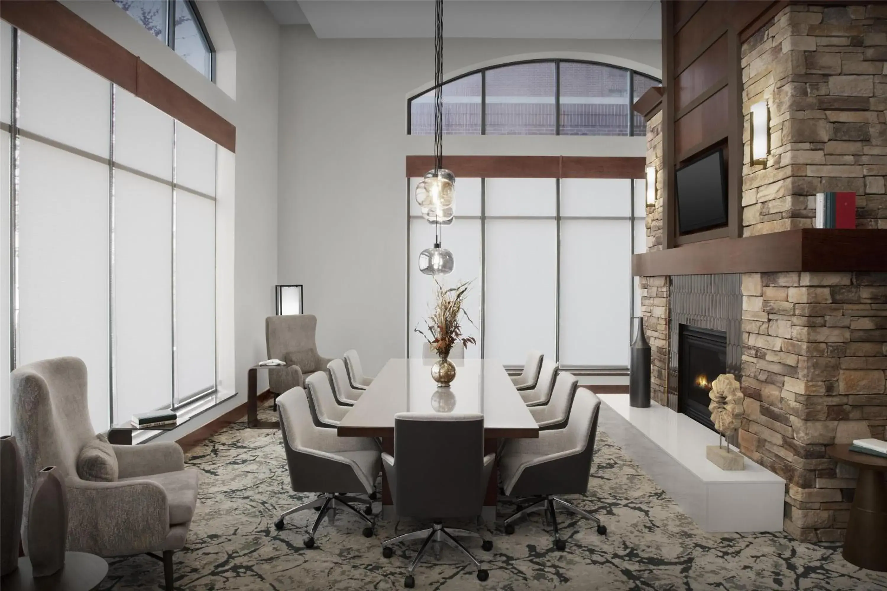 Lobby or reception in Hilton Garden Inn Oklahoma City/Bricktown Lobby or reception in Hilton Garden Inn Oklahoma City/Bricktown