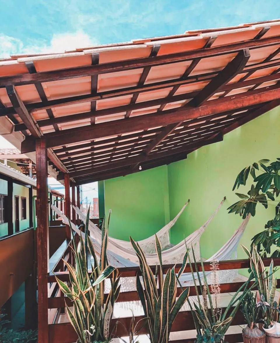 Balcony/Terrace in Pousada Recanto Lagoa Azul