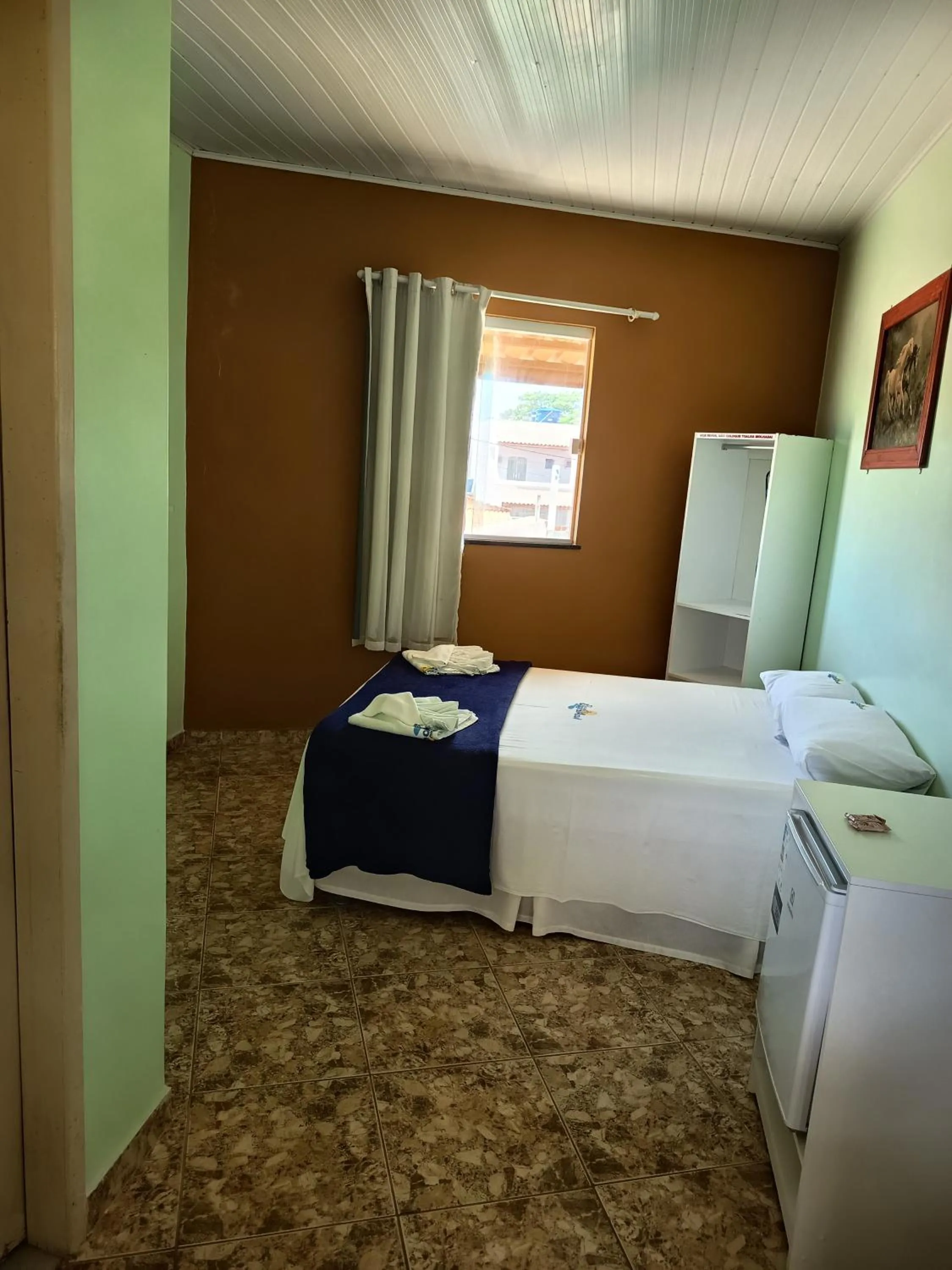 Bed in Pousada Recanto Lagoa Azul