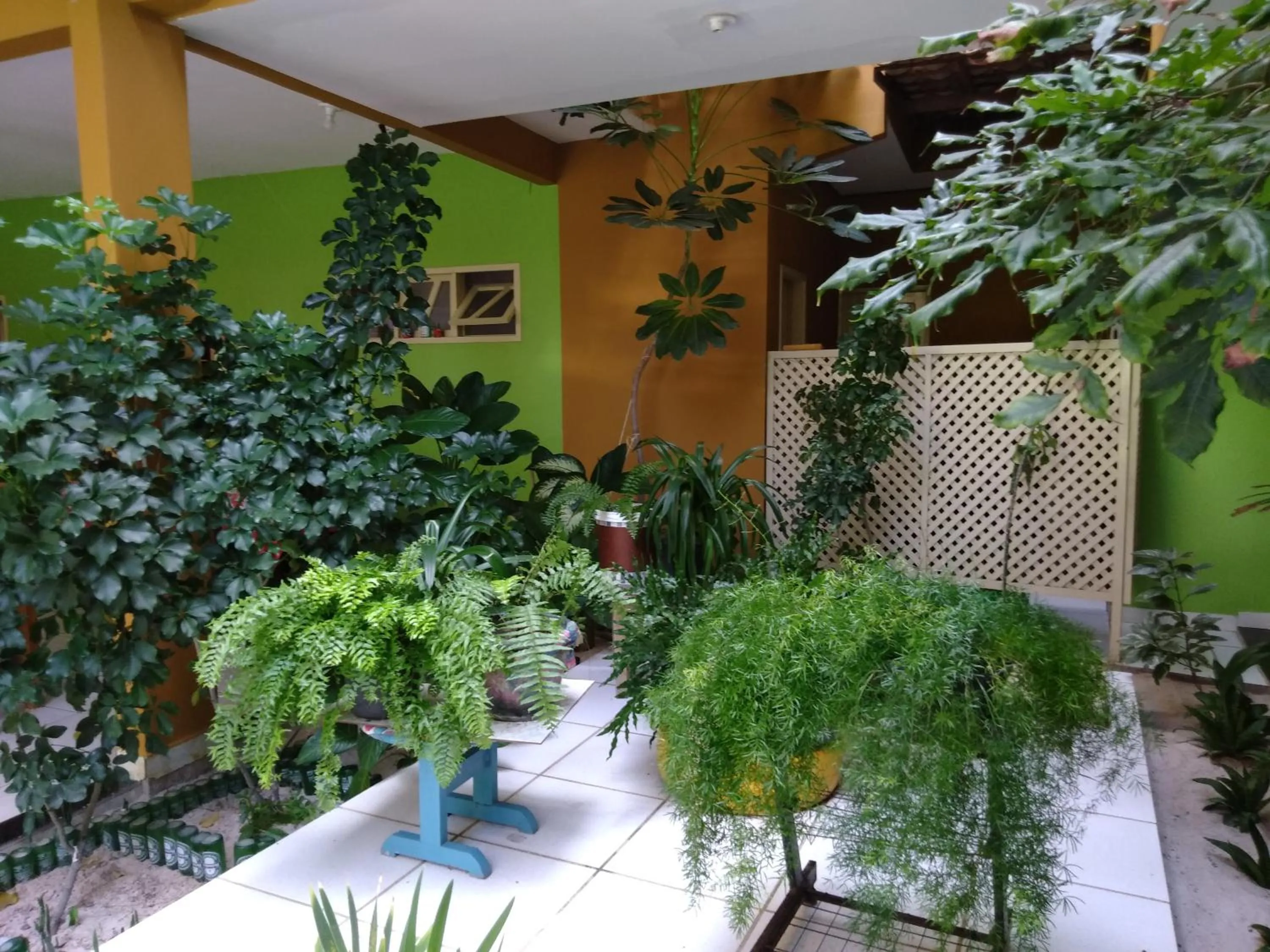 Patio in Pousada Recanto Lagoa Azul
