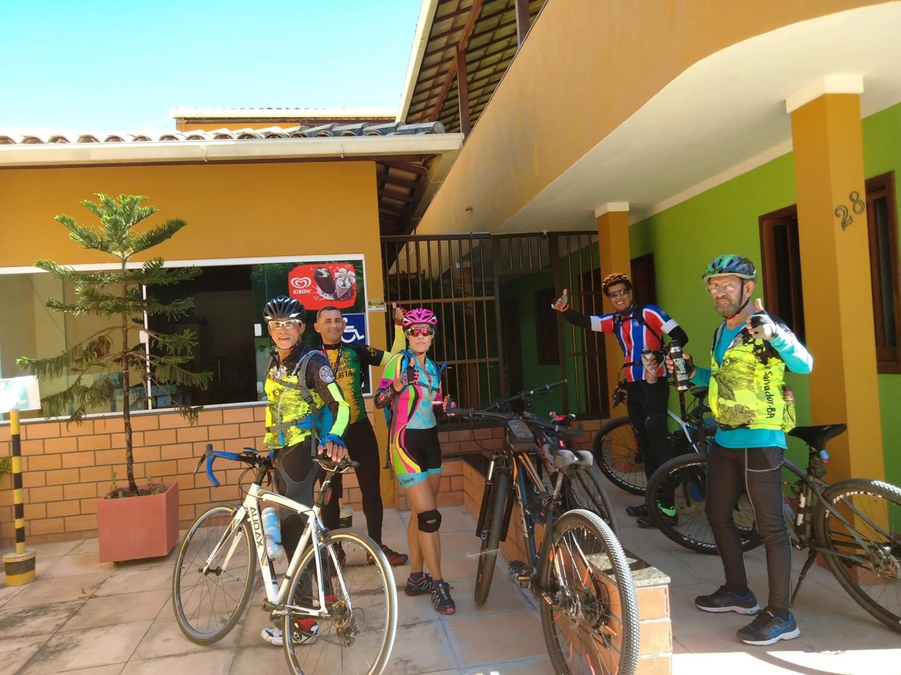 Cycling in Pousada Recanto Lagoa Azul