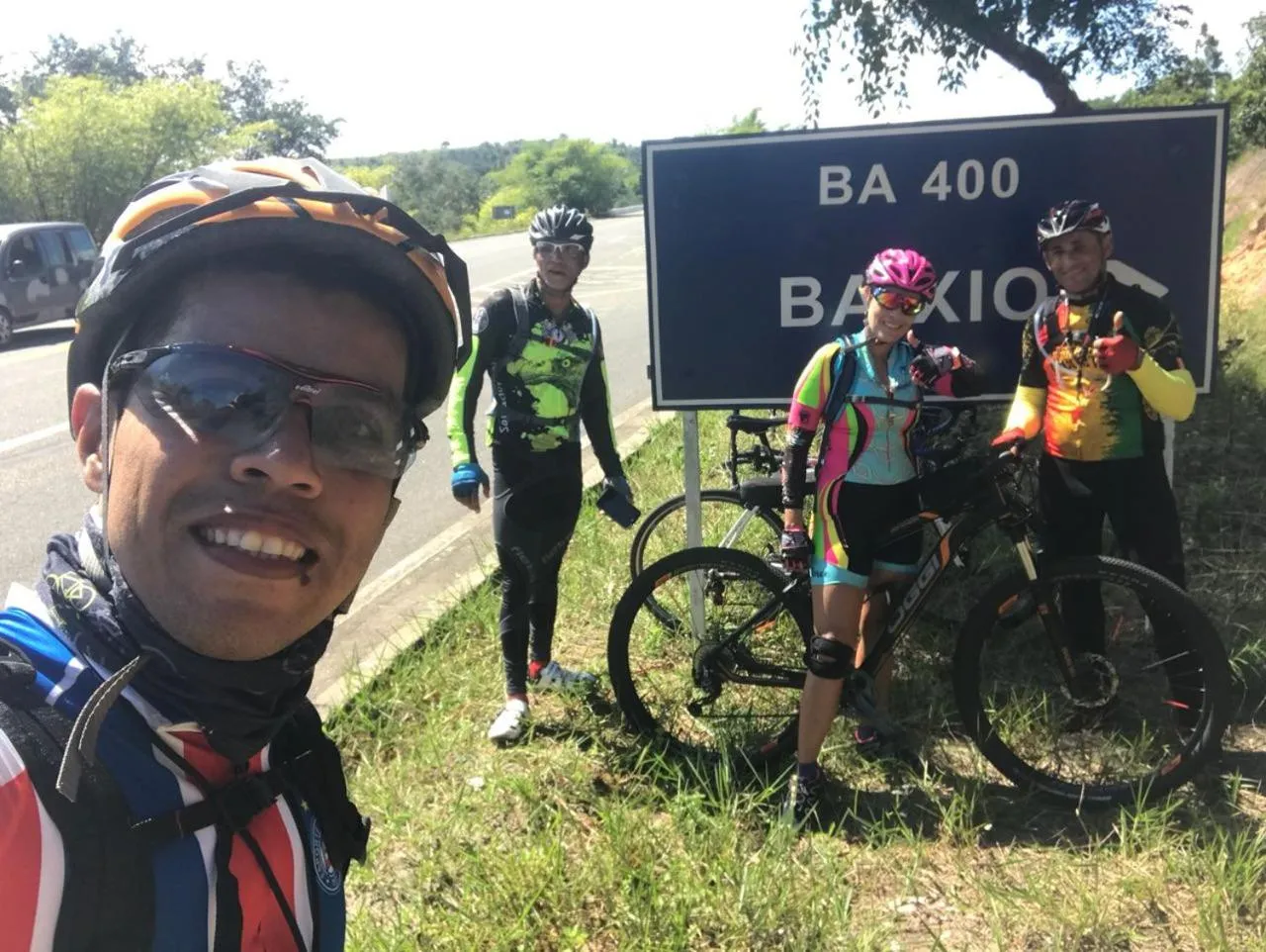 Cycling in Pousada Recanto Lagoa Azul