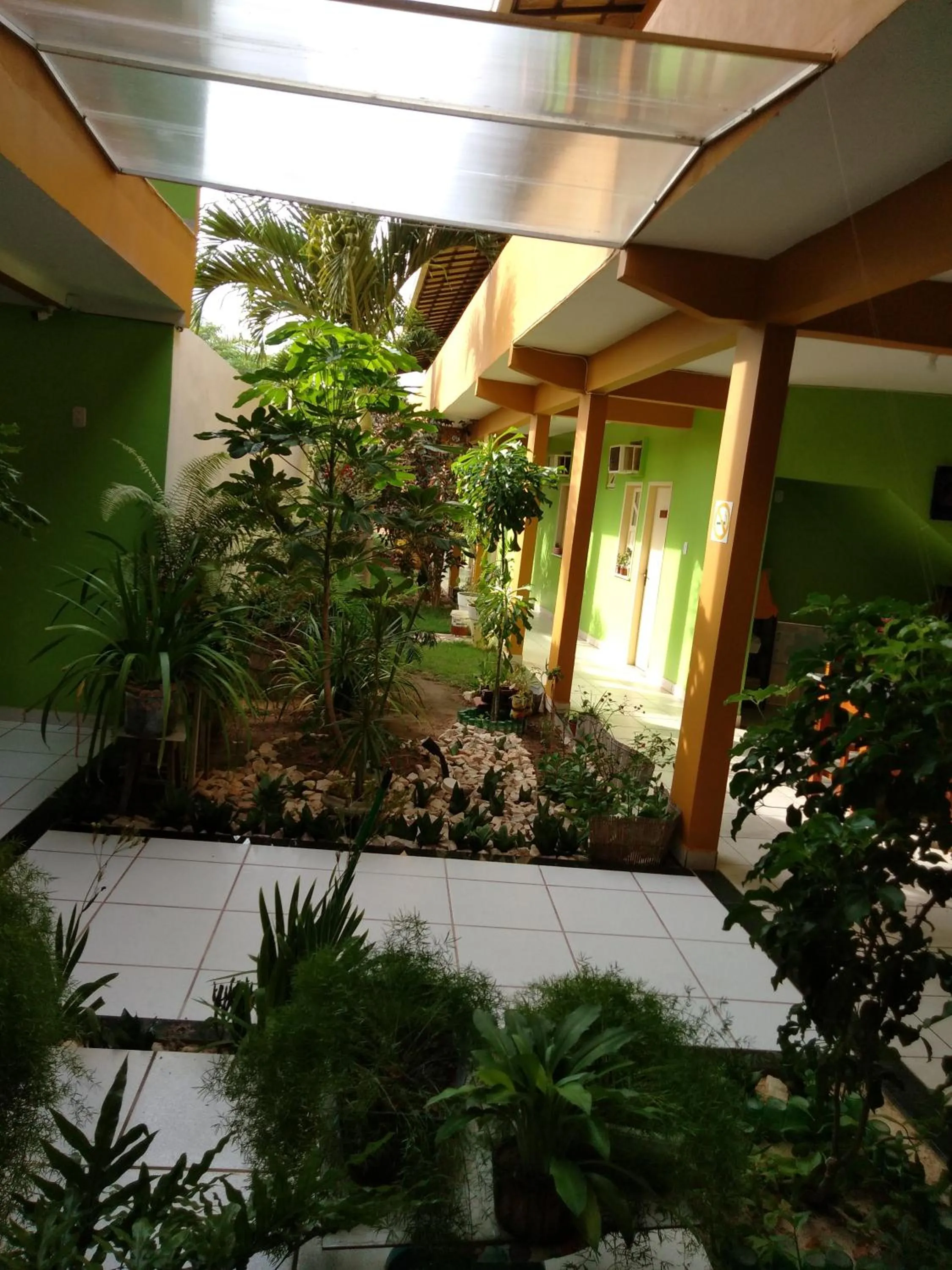Patio in Pousada Recanto Lagoa Azul
