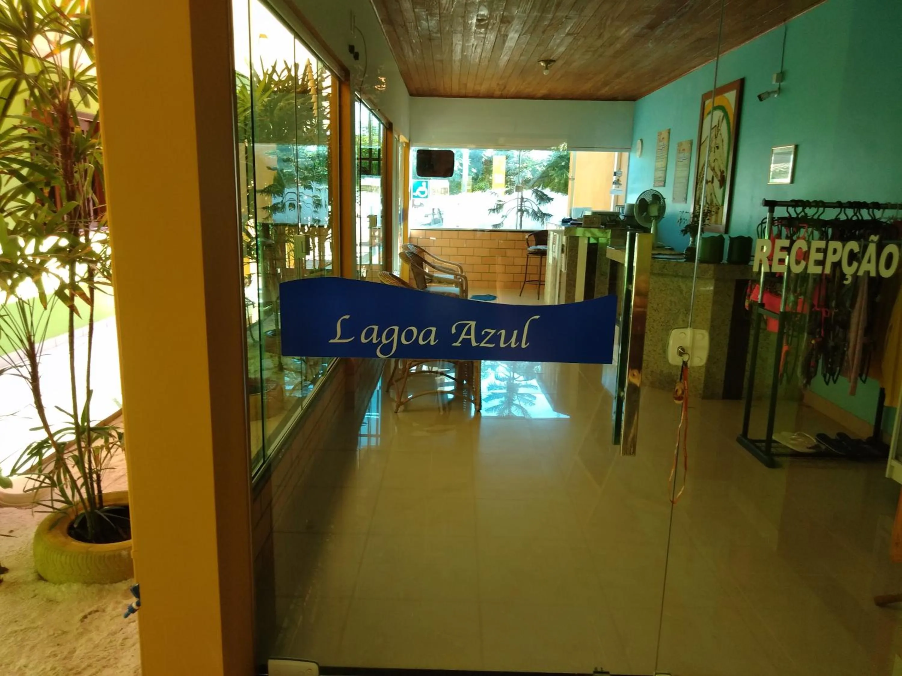 Lobby or reception in Pousada Recanto Lagoa Azul