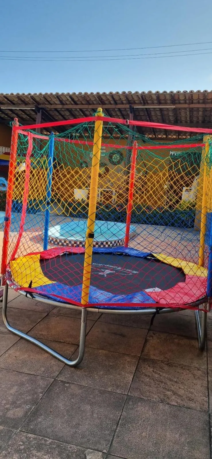 Children play ground in Pousada Recanto Lagoa Azul