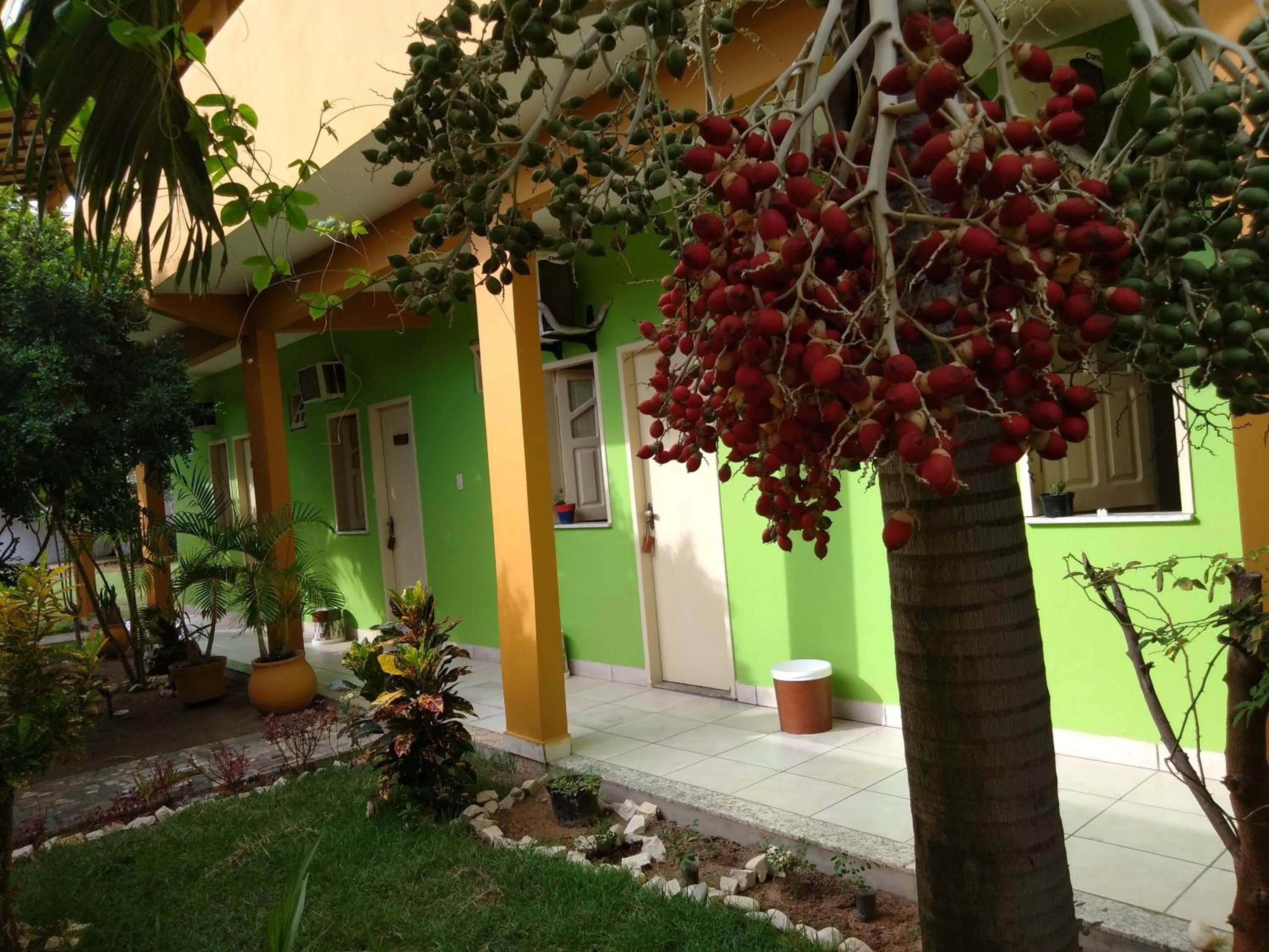 Garden in Pousada Recanto Lagoa Azul