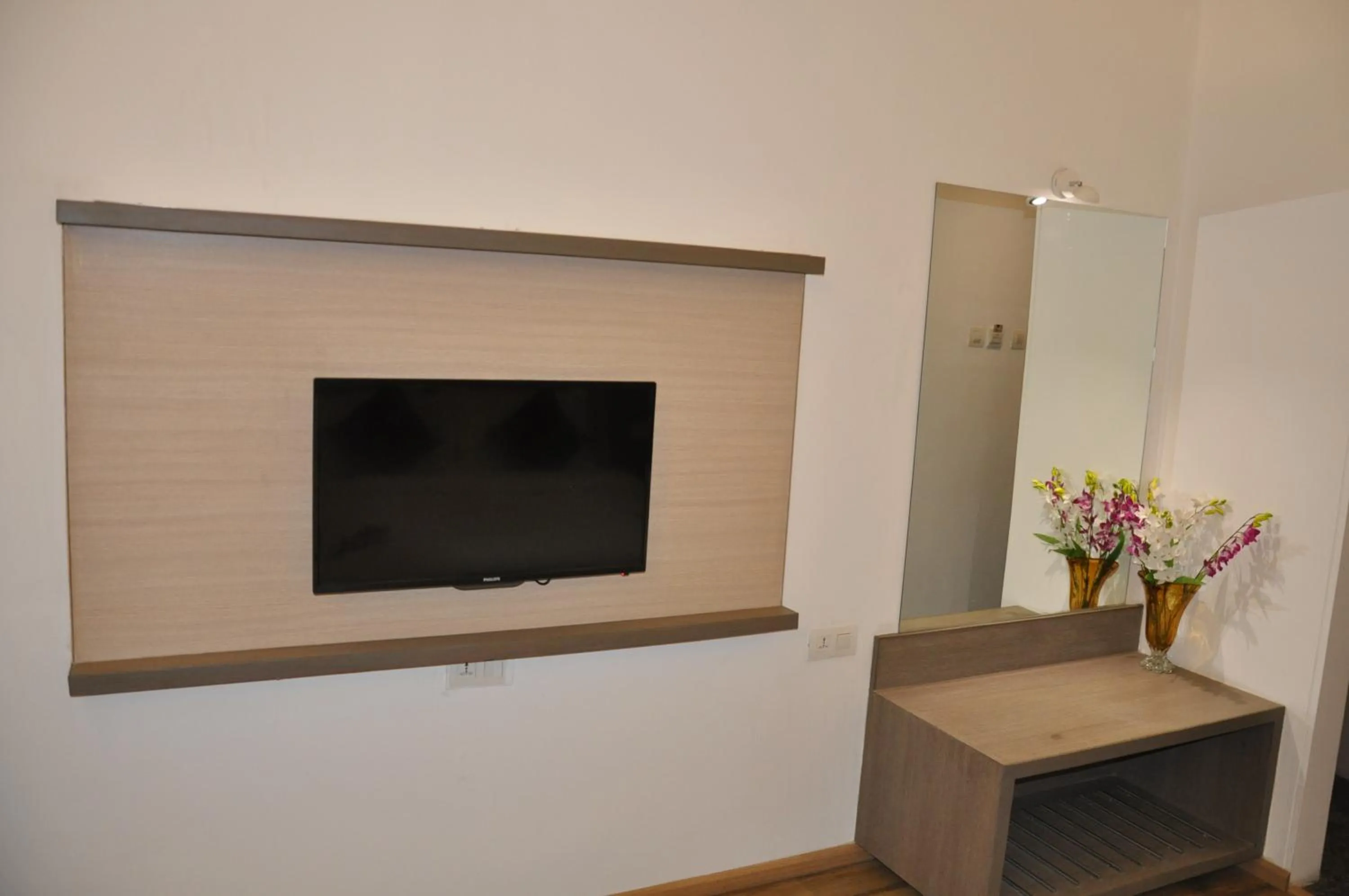 TV and multimedia in Pride Biznotel Manjusar Vadodara Near Sokhda Lake