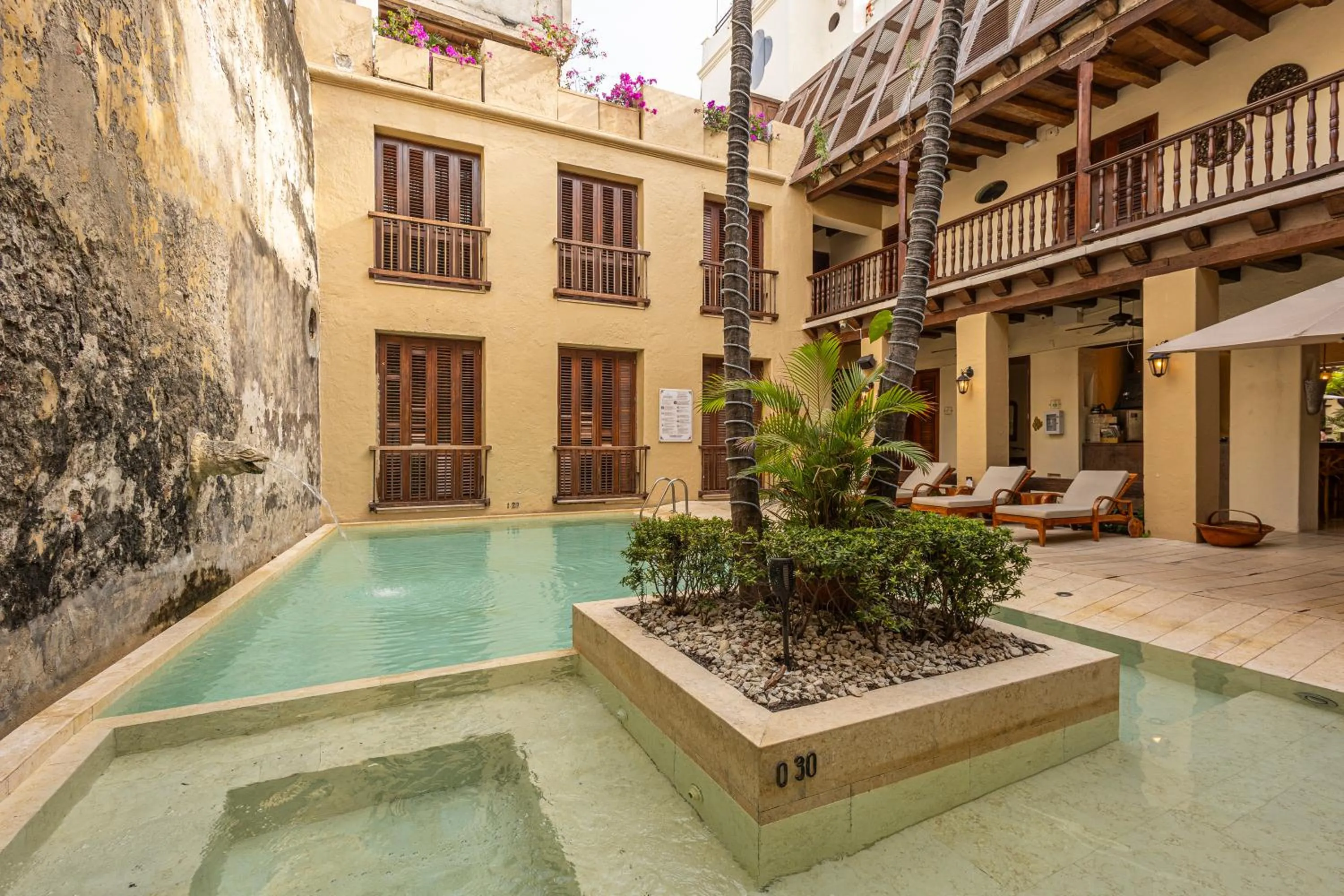 Swimming pool in Ananda Hotel Boutique