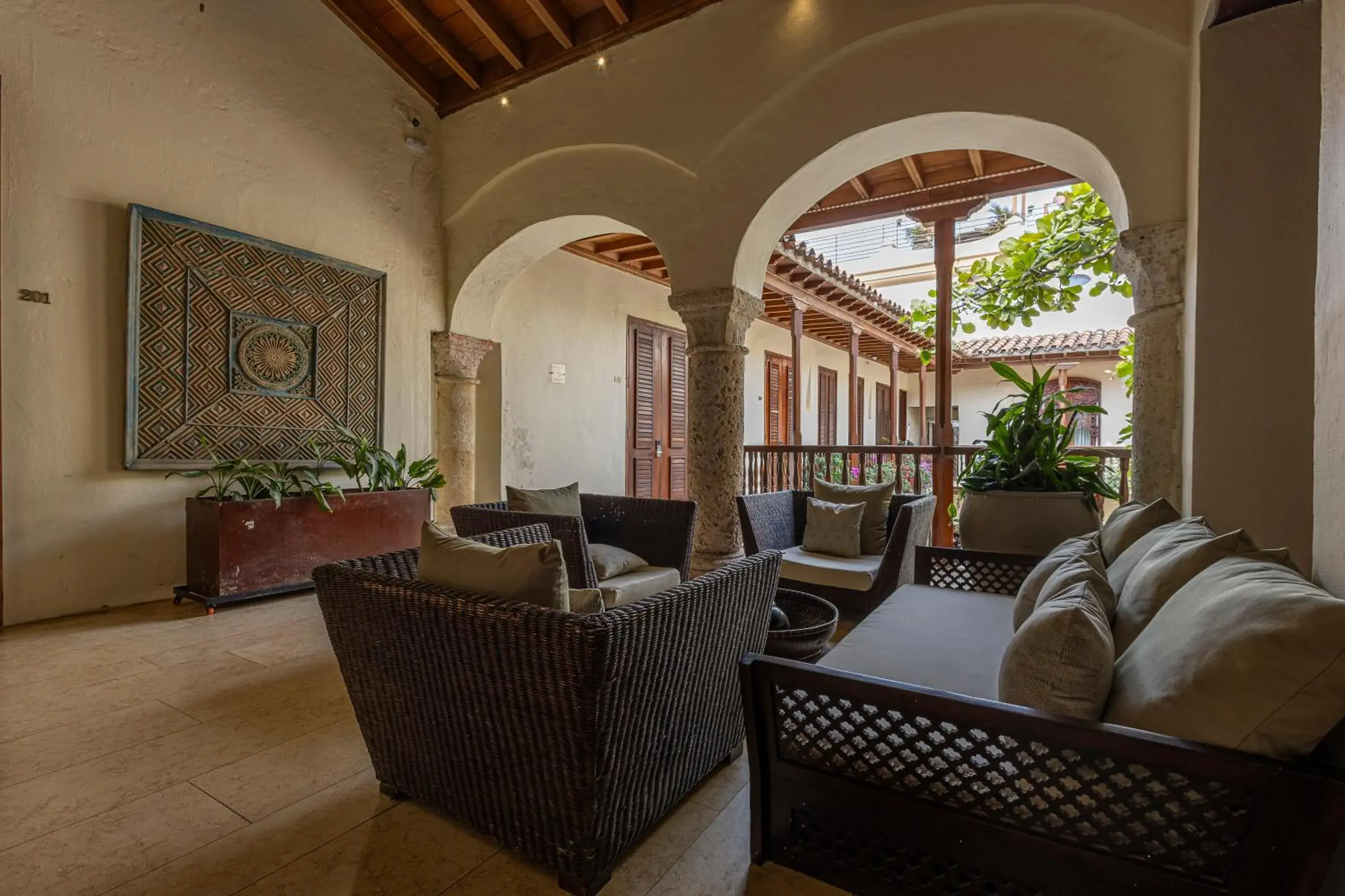 Living room in Ananda Hotel Boutique Living room in Ananda Hotel Boutique