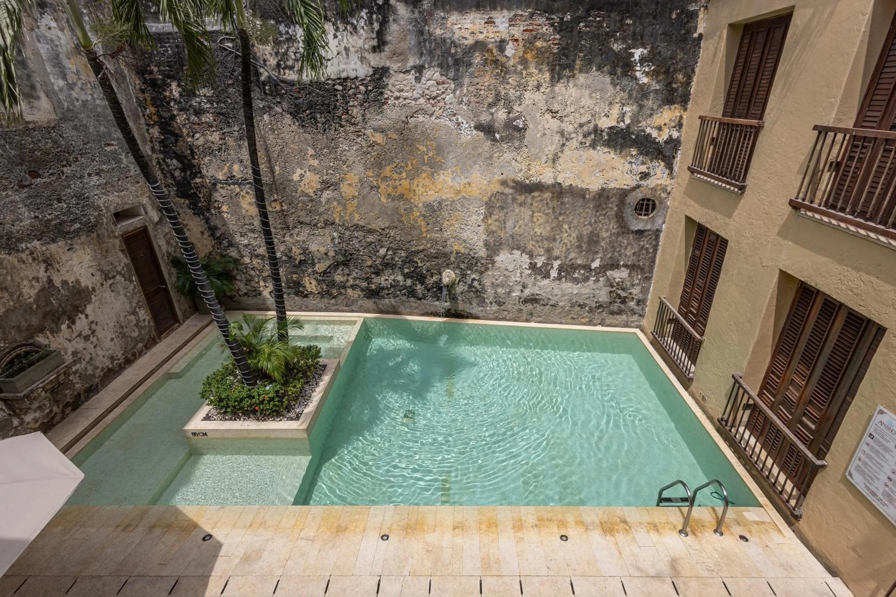 Swimming pool in Ananda Hotel Boutique