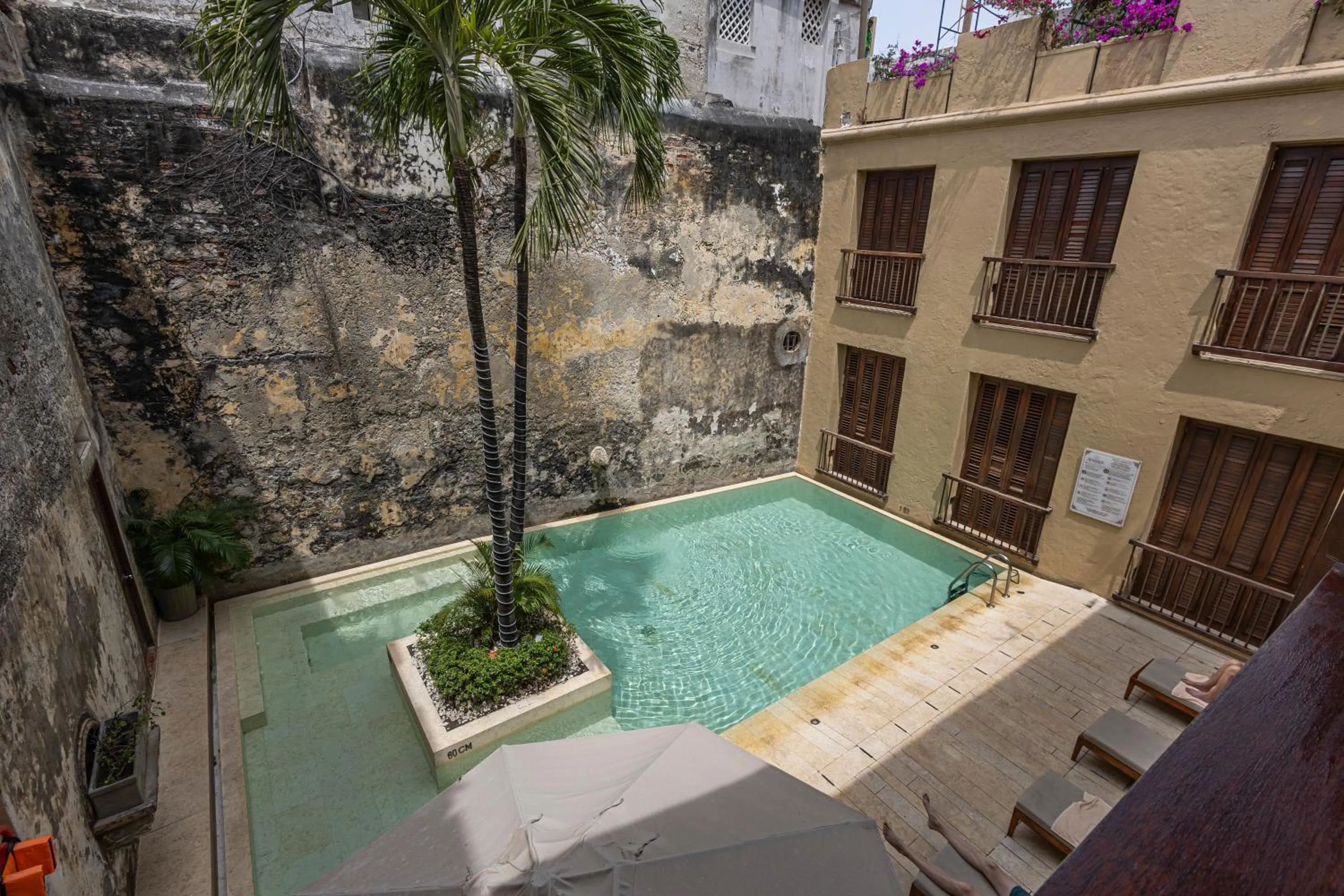 Swimming pool in Ananda Hotel Boutique