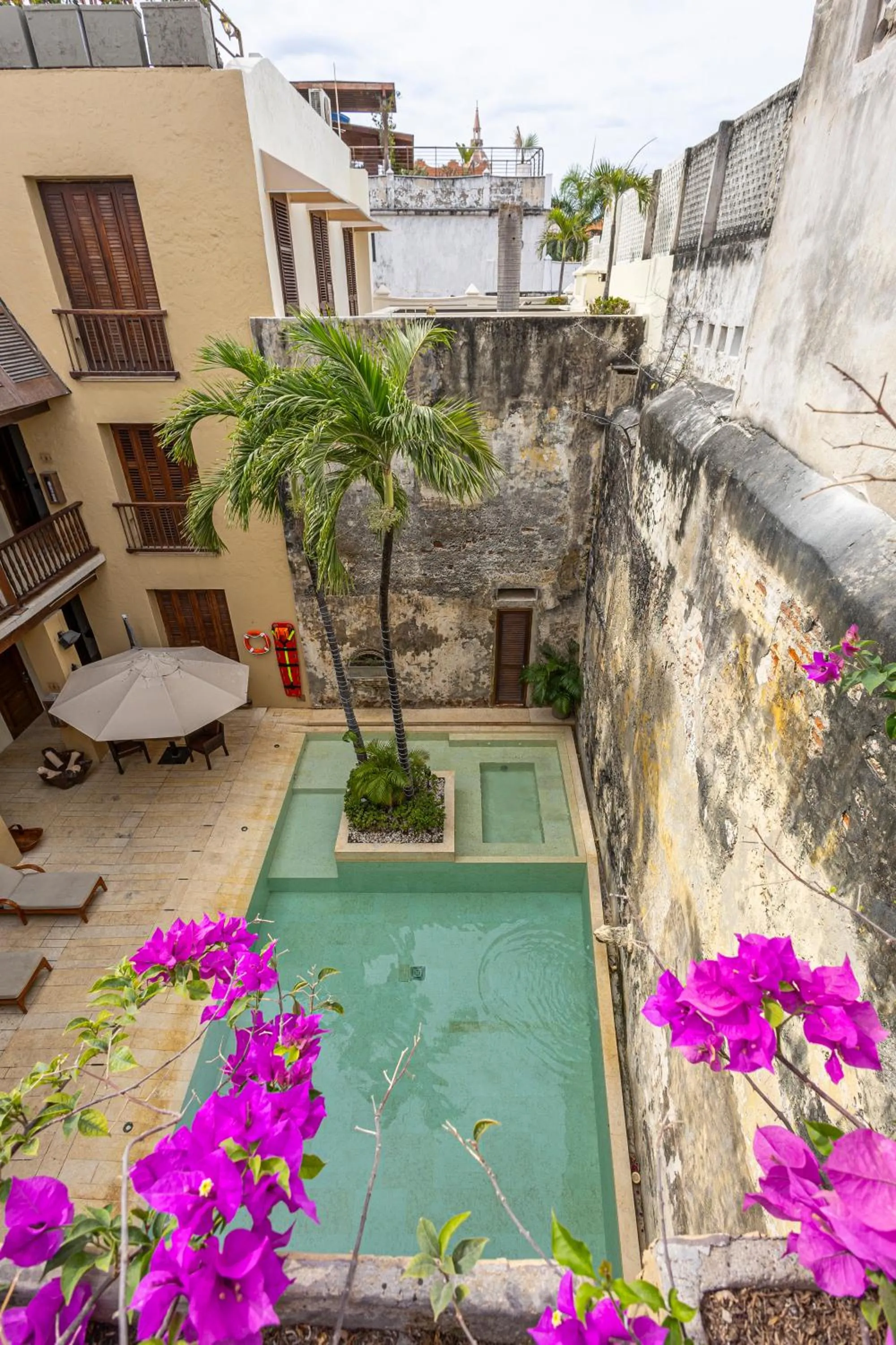 Swimming pool in Ananda Hotel Boutique