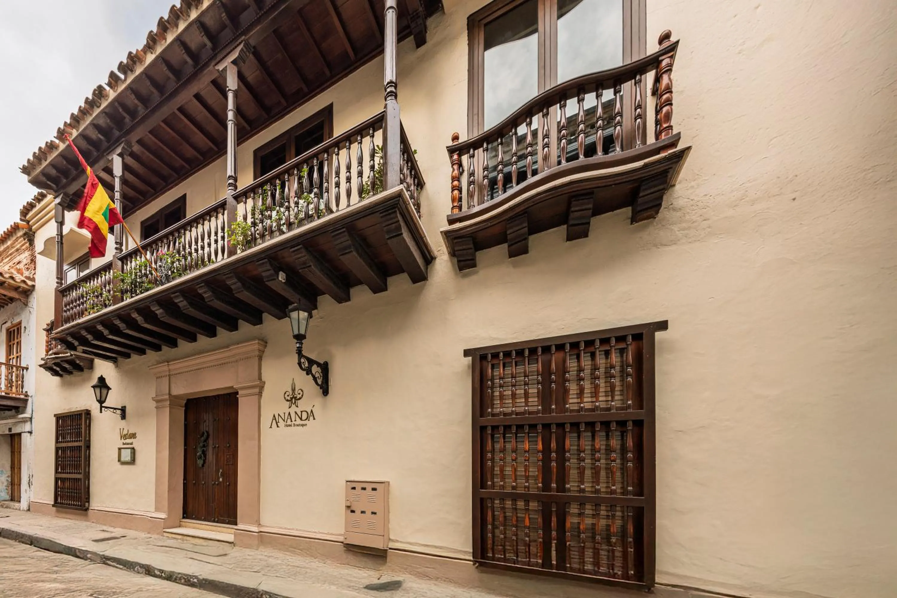 Facade/entrance in Ananda Hotel Boutique