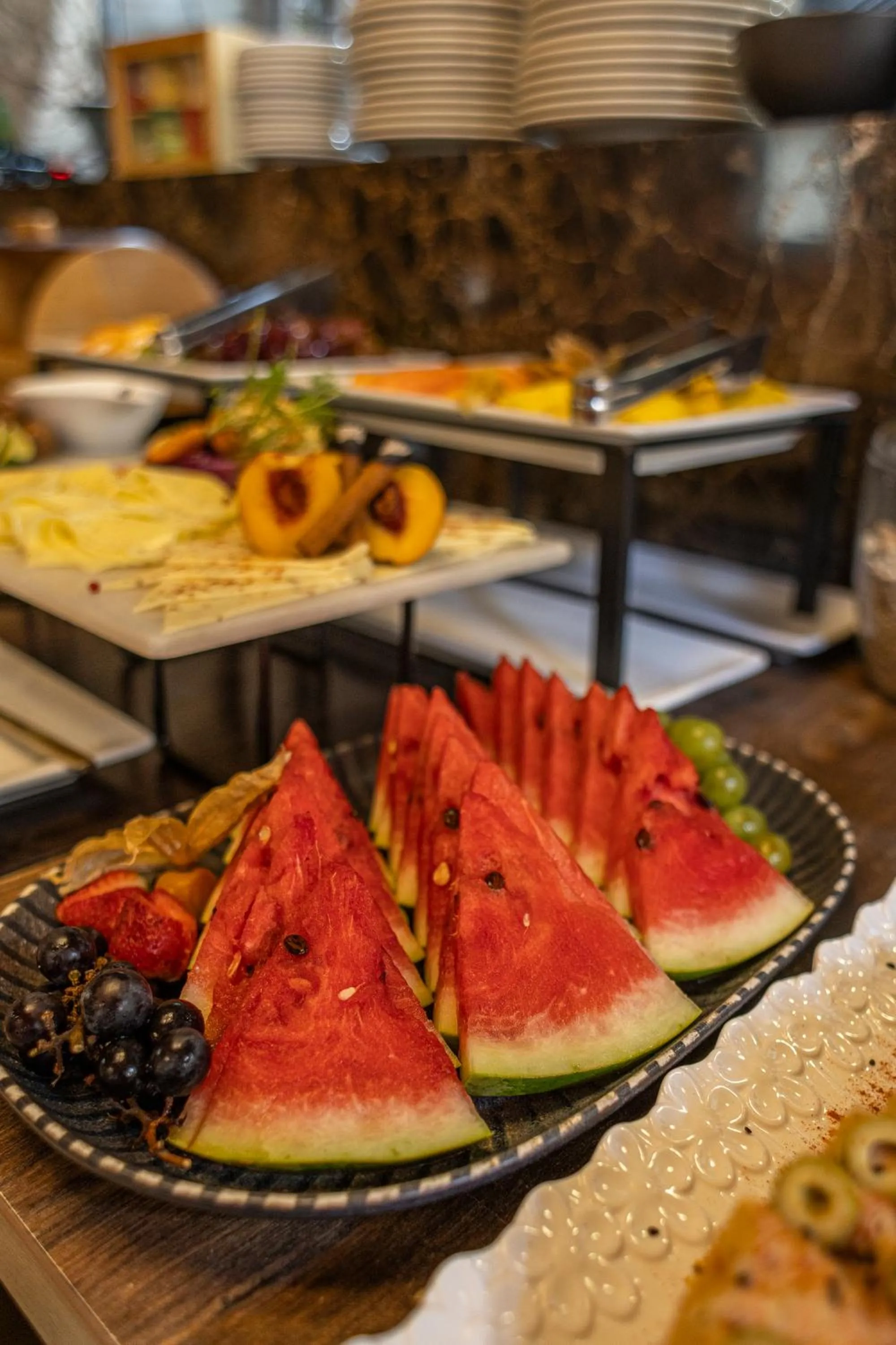 Buffet breakfast in Ananda Hotel Boutique