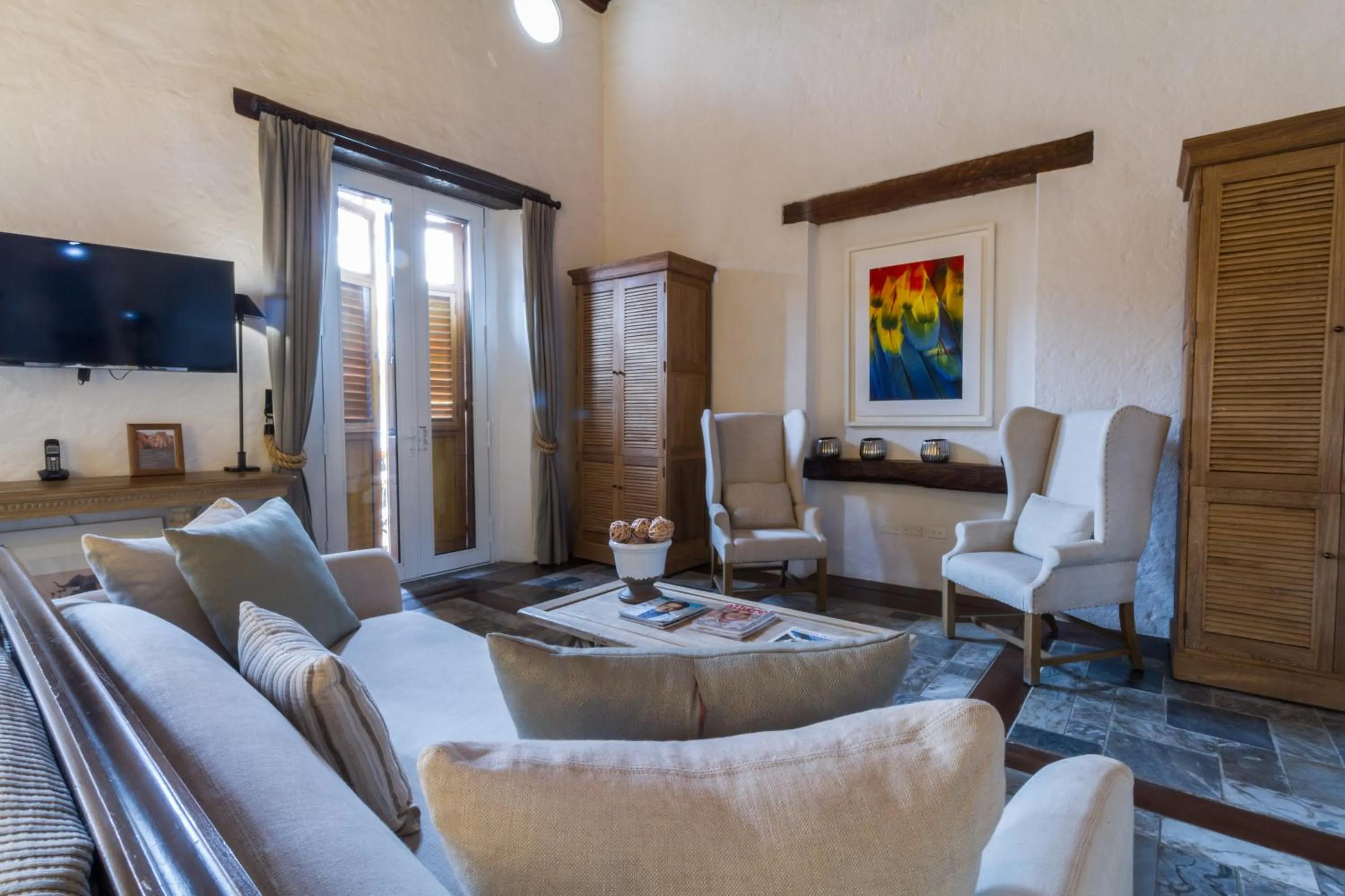 Living room in Hotel Boutique Casa del Coliseo