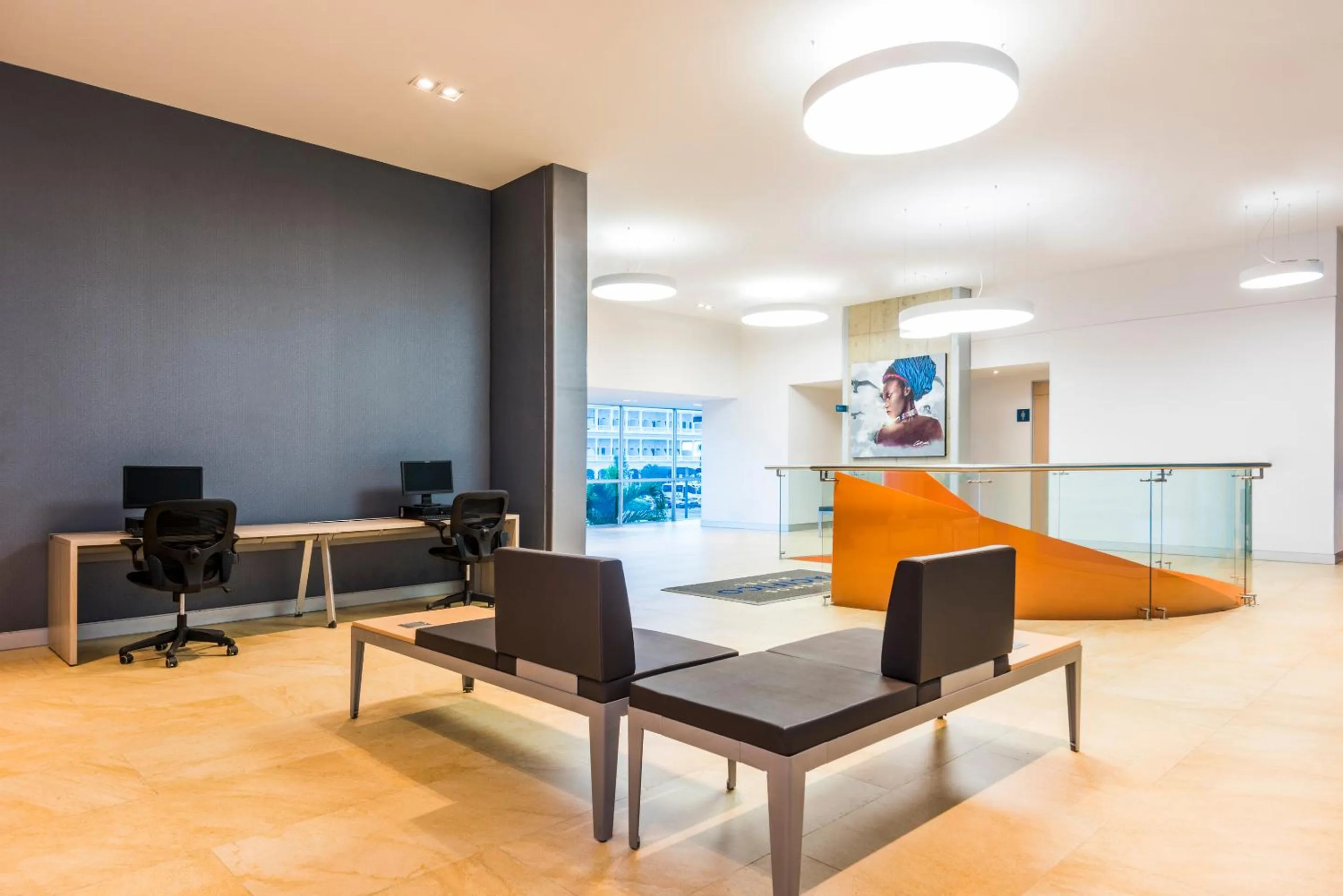 Lobby or reception in Cosmos Pacifico Hotel