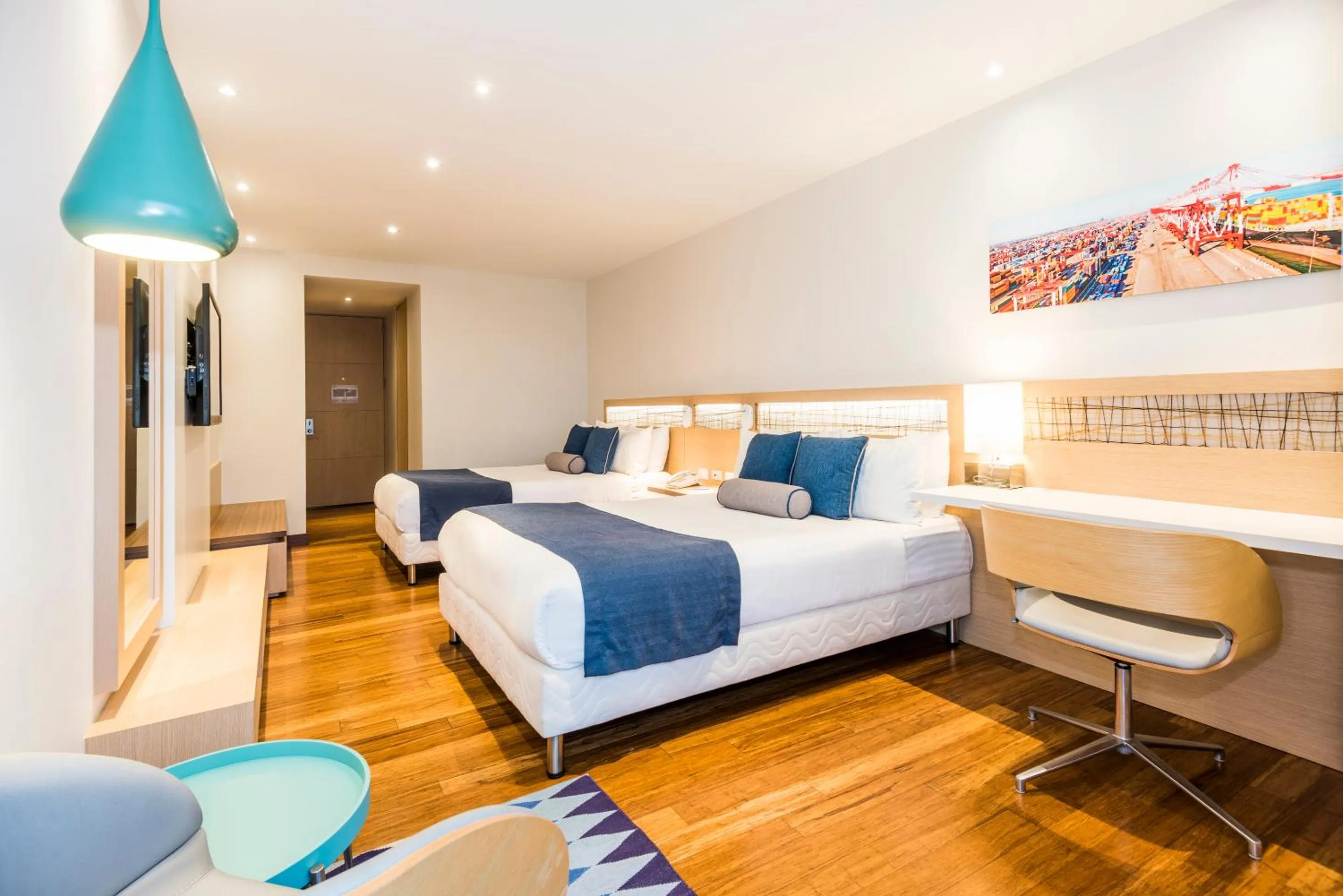 TV and multimedia, Bed in Cosmos Pacifico Hotel