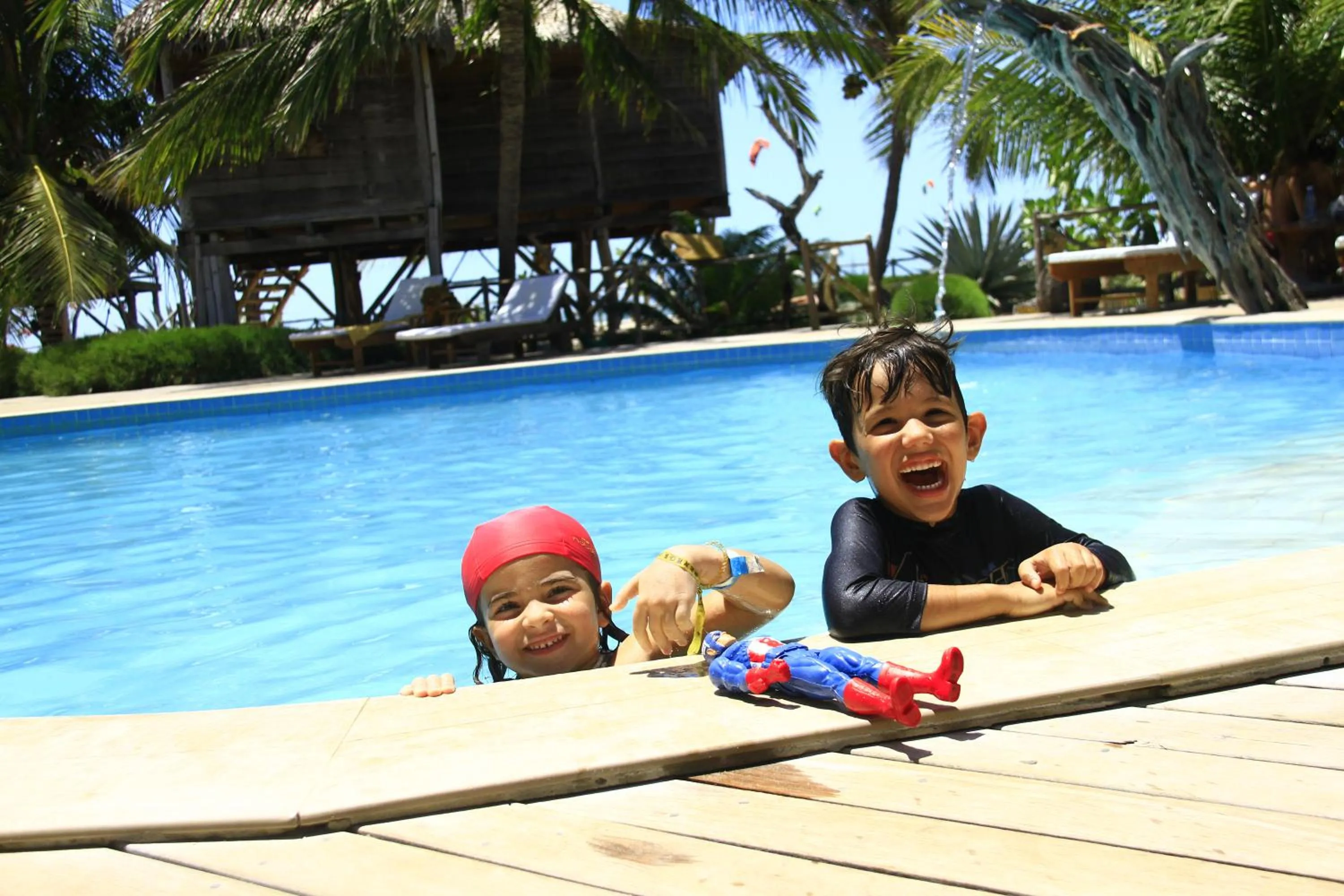 Swimming pool in Pousada BGK