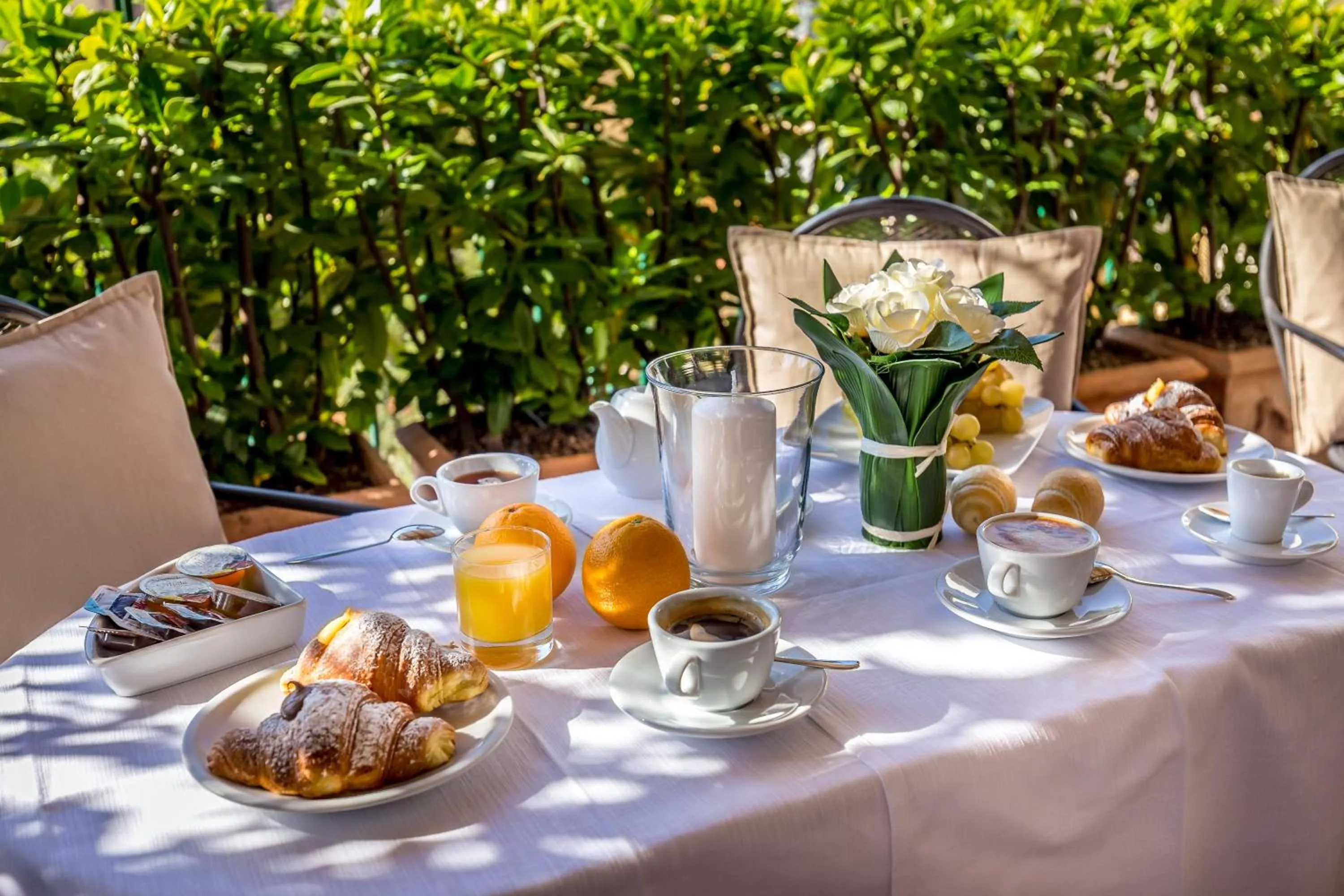 Continental breakfast in Hotel Emma Small Luxury Hotel
