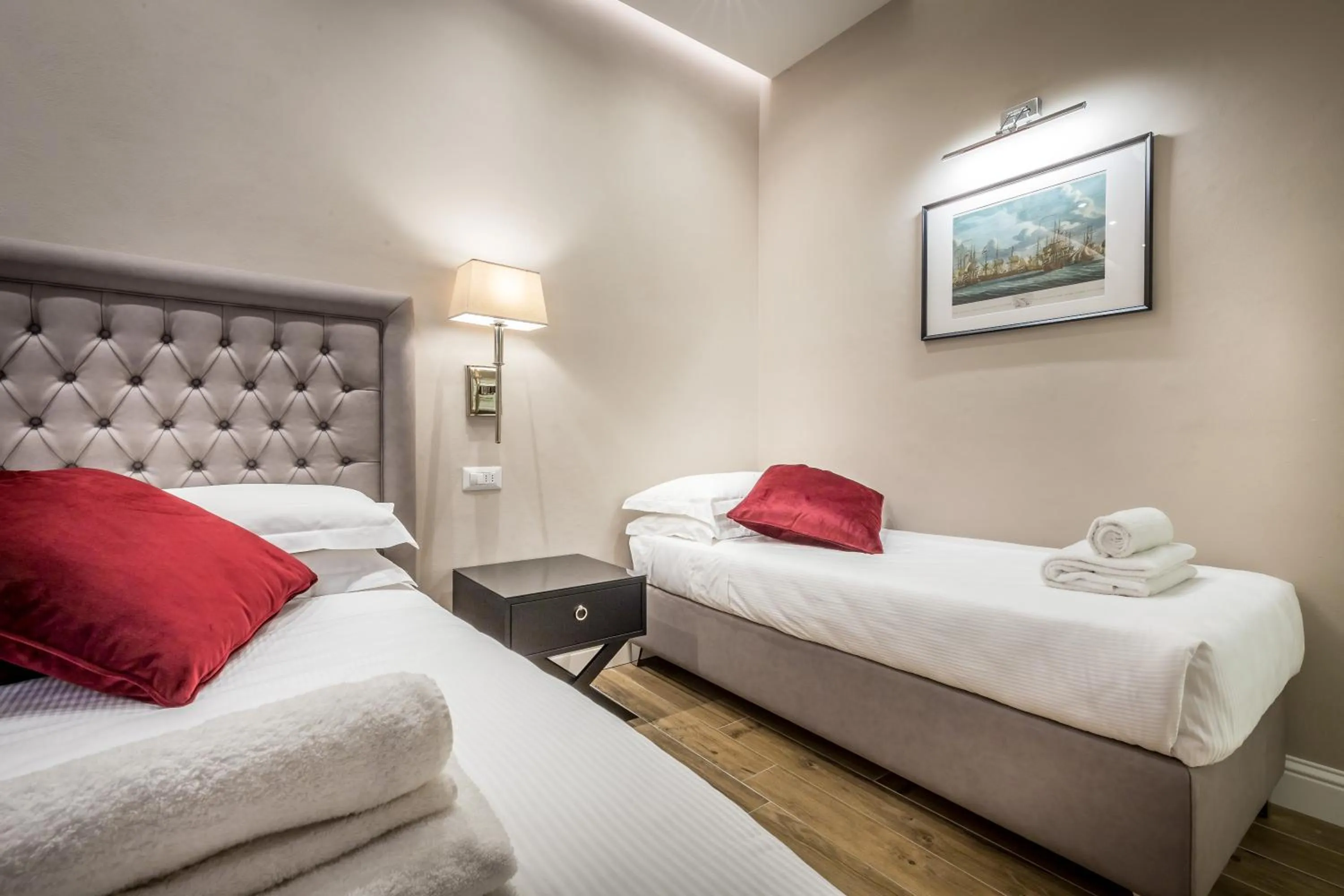 Bed in Hotel Emma Small Luxury Hotel