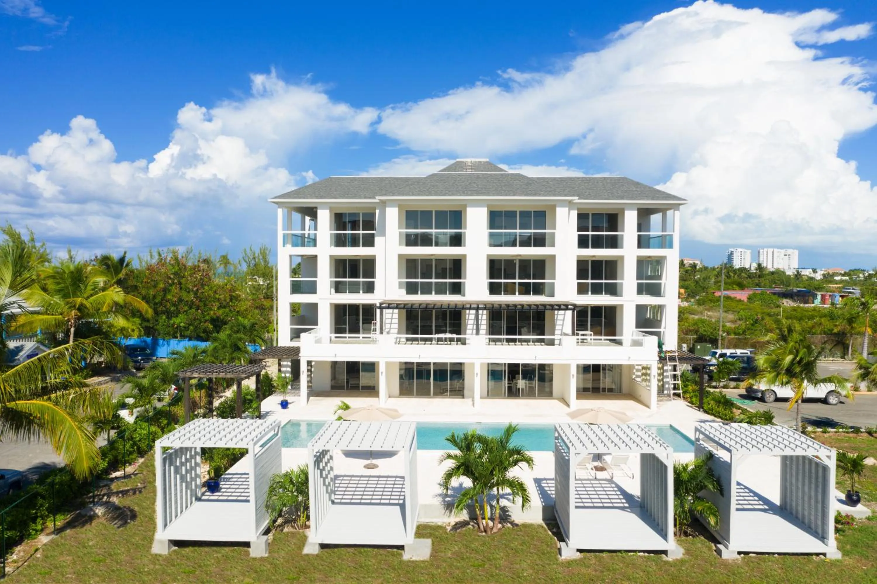 Property building in The Tides, Grace Bay
