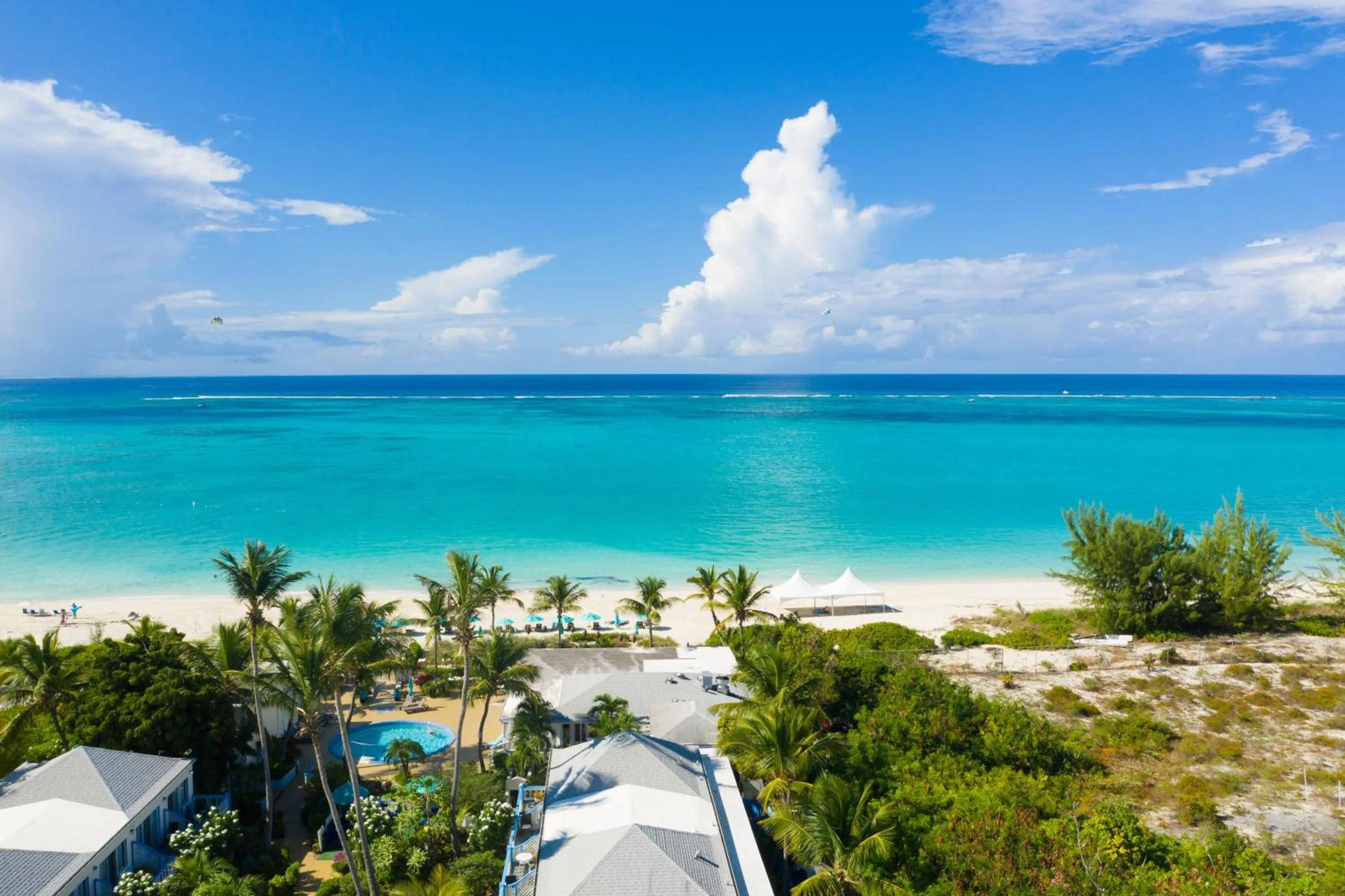 Sea view in The Tides, Grace Bay