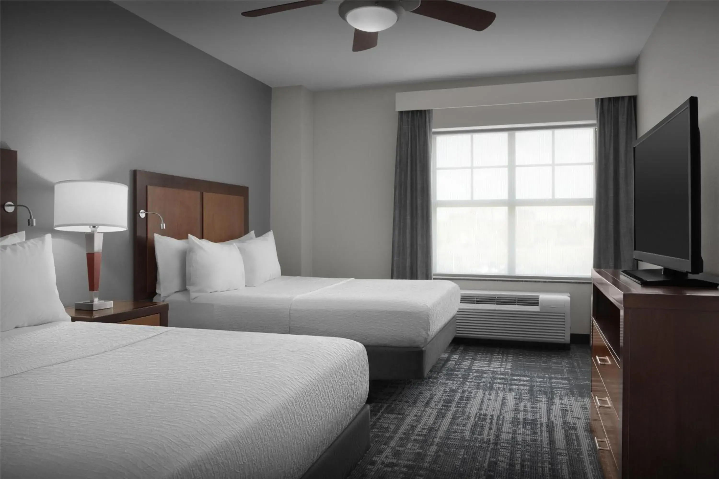 Bed in Homewood Suites by Hilton Oklahoma City-Bricktown Bed in Homewood Suites by Hilton Oklahoma City-Bricktown