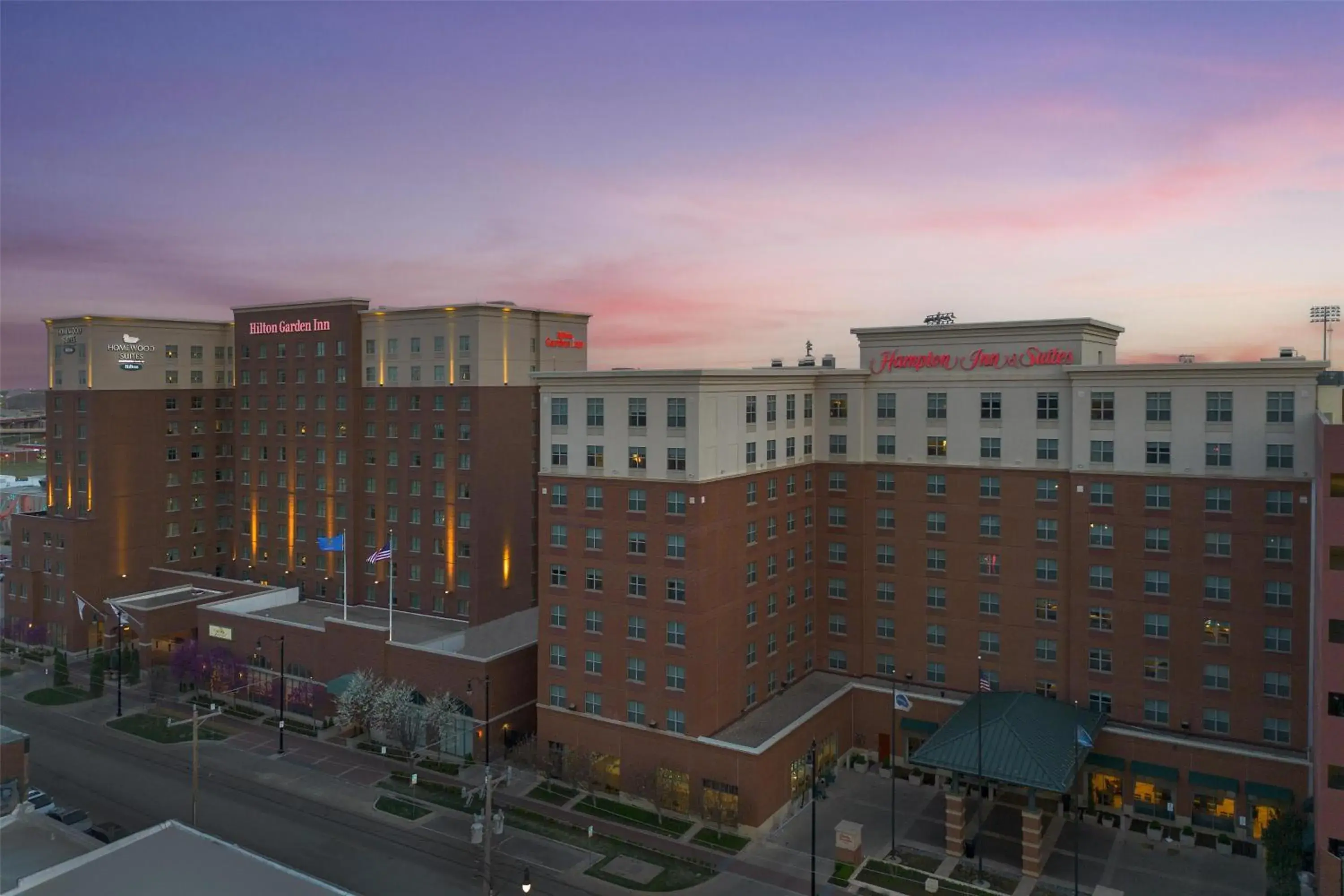Property building in Homewood Suites by Hilton Oklahoma City-Bricktown Property building in Homewood Suites by Hilton Oklahoma City-Bricktown