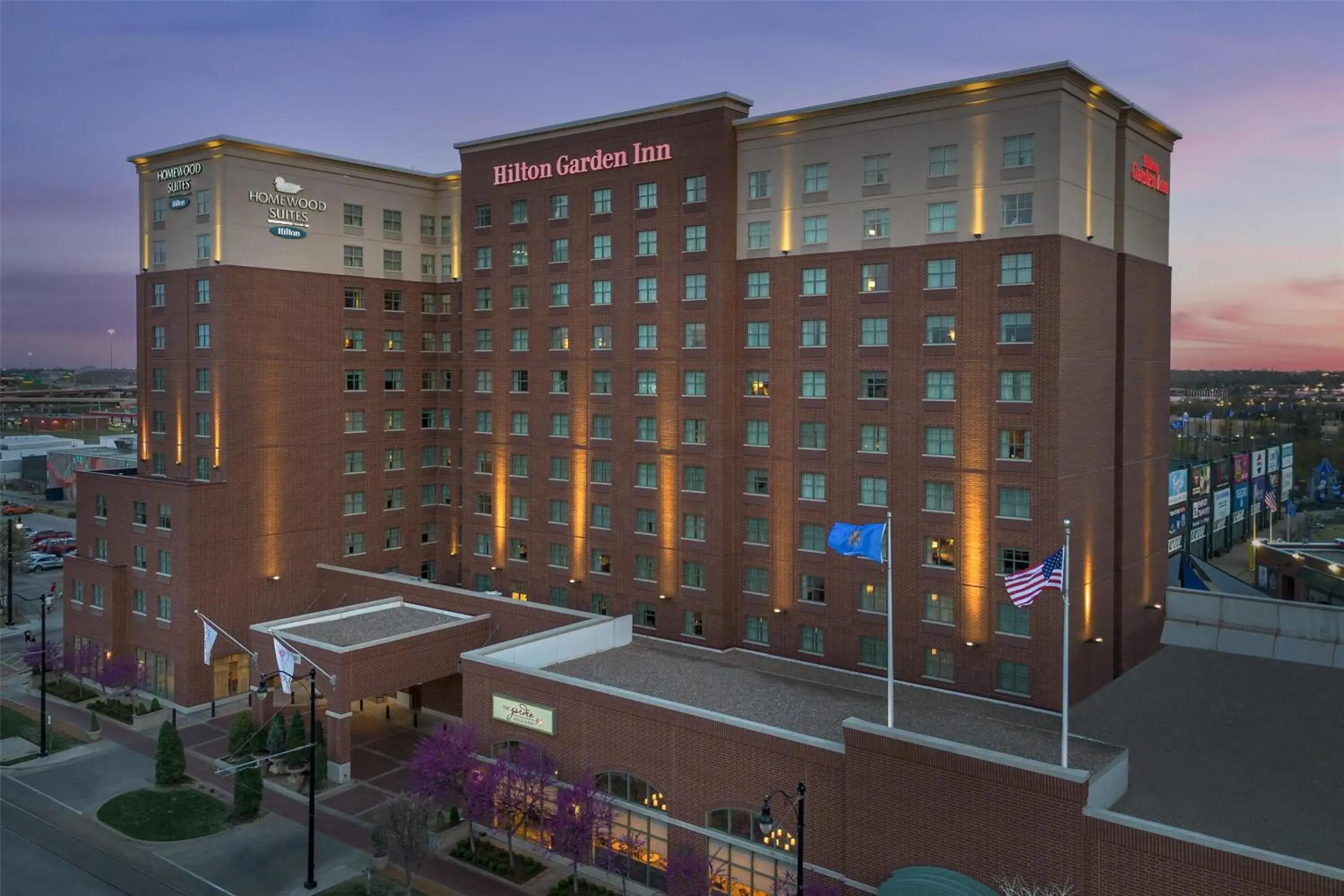 Property building in Homewood Suites by Hilton Oklahoma City-Bricktown Property building in Homewood Suites by Hilton Oklahoma City-Bricktown