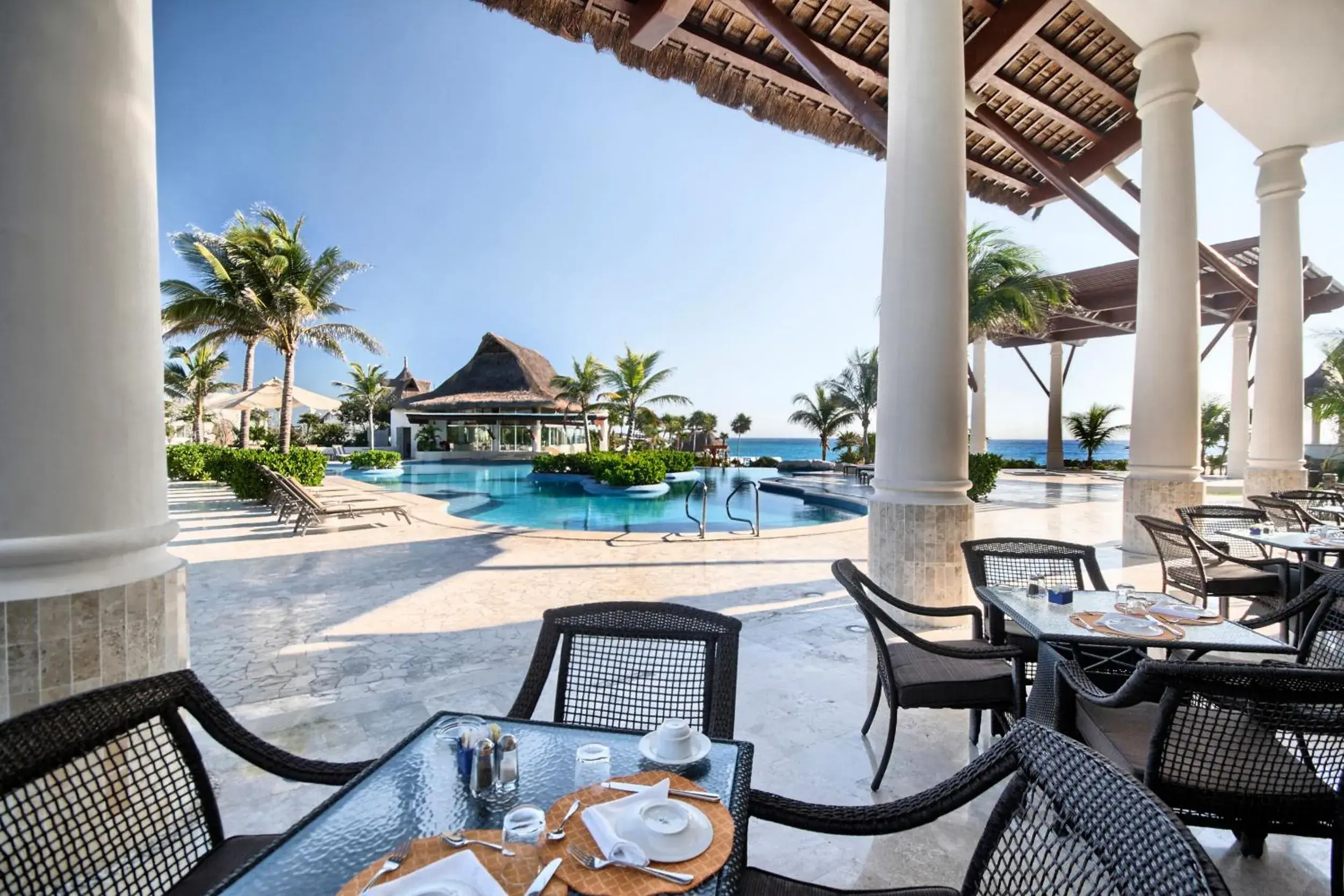 Restaurant/places to eat, Swimming Pool in Kore Tulum Retreat Wellness Resort - Adults Only