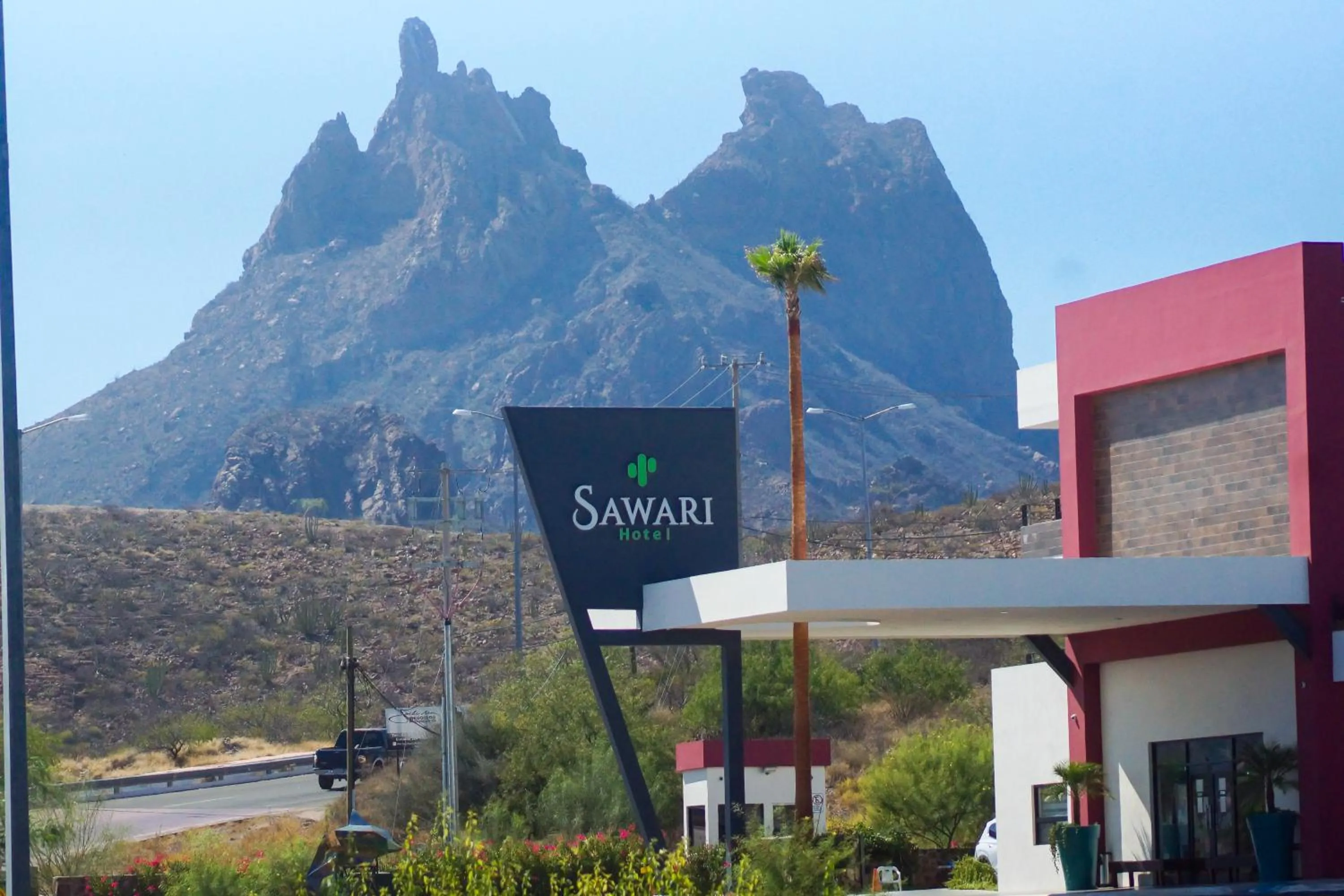 Mountain view in Sawari Hotel