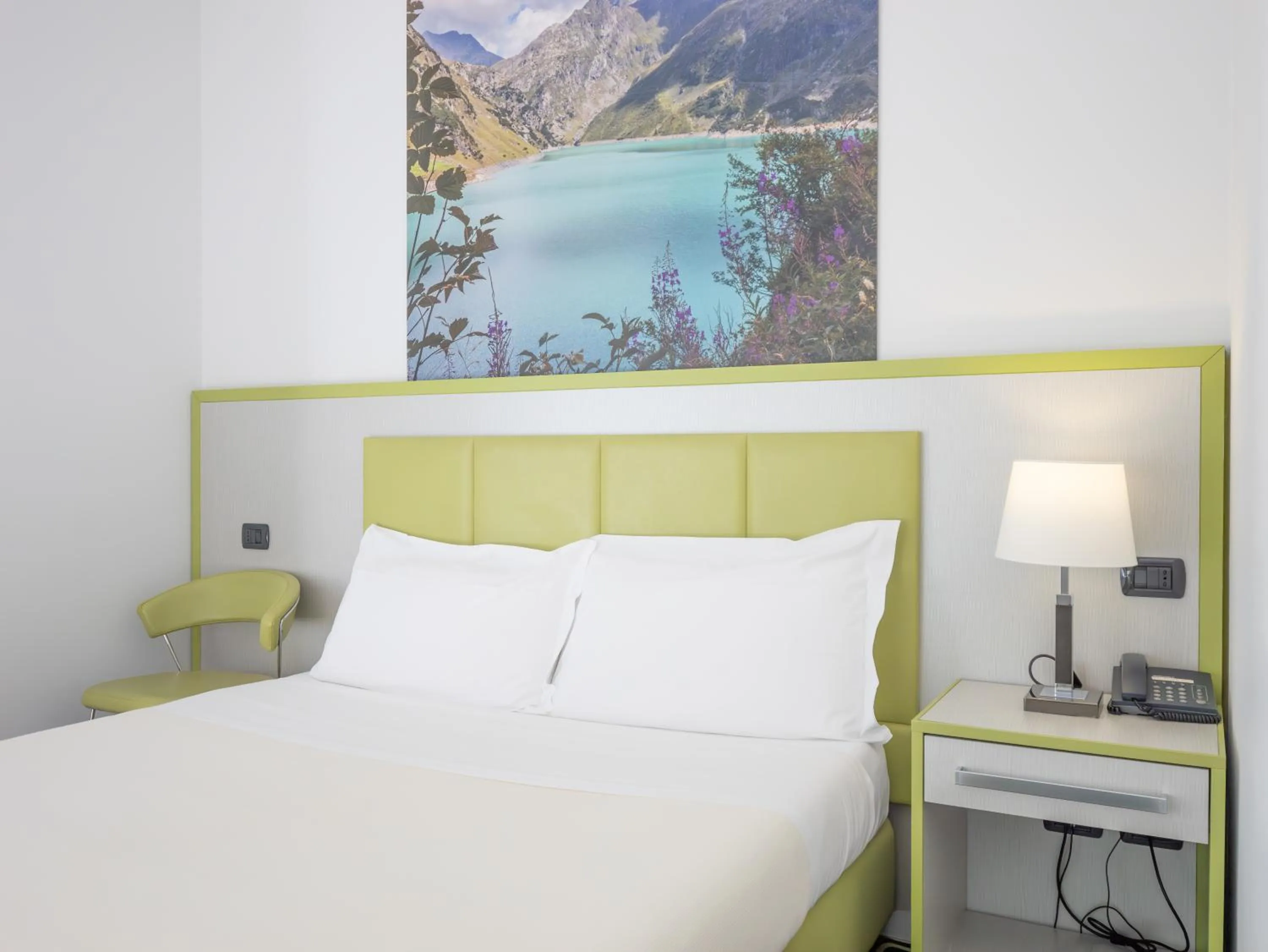 Bed in San Valentino Hotel