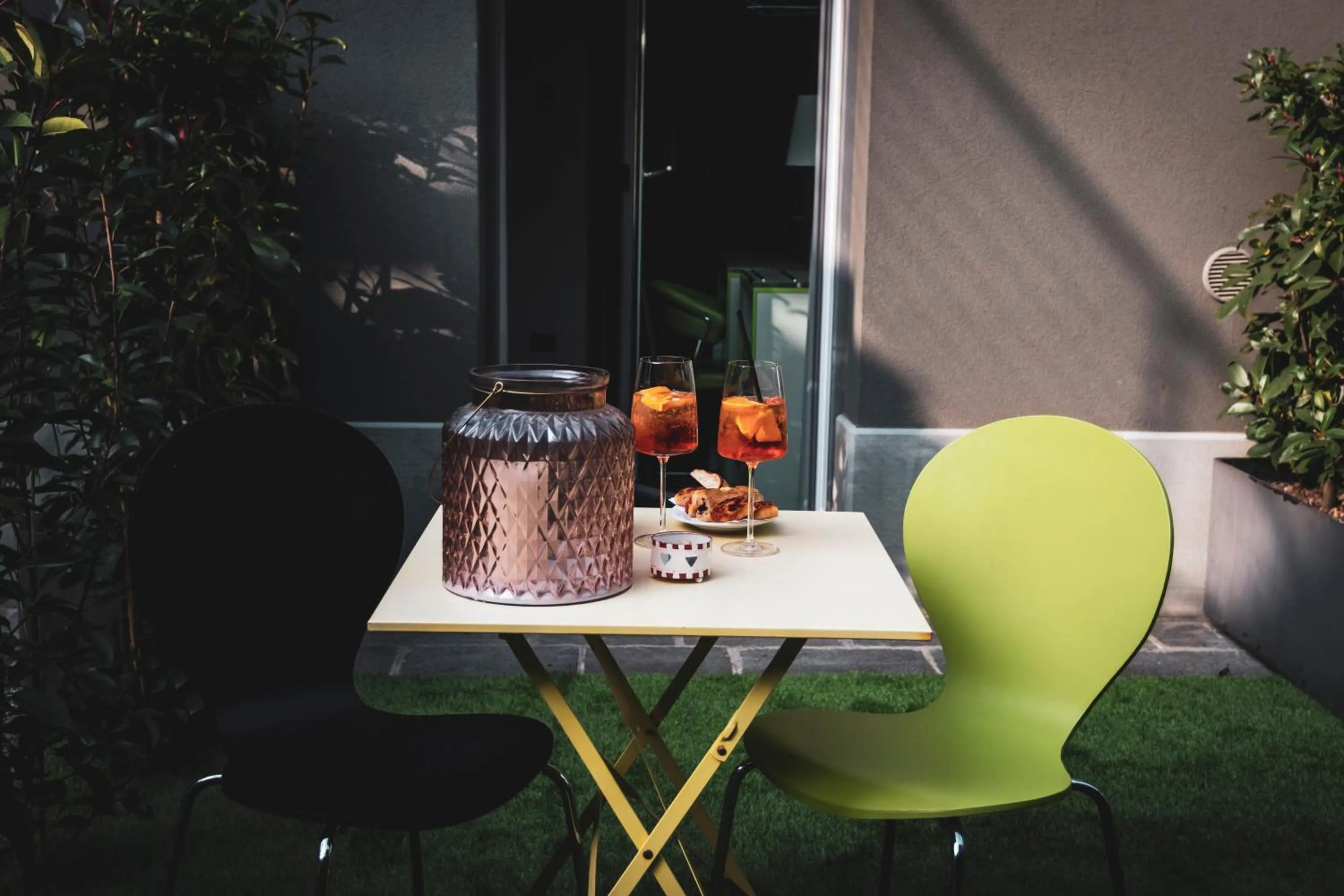 Patio in San Valentino Hotel