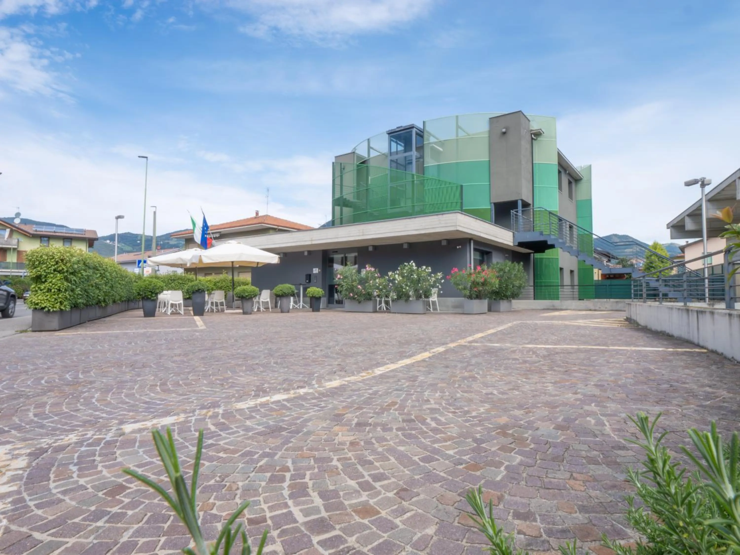 Property building in San Valentino Hotel